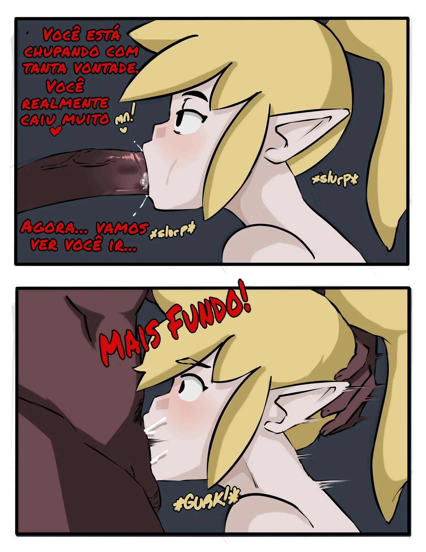 Link a Vadia de Ganom – The Legend of Zelda Hentai – Hentai em Português