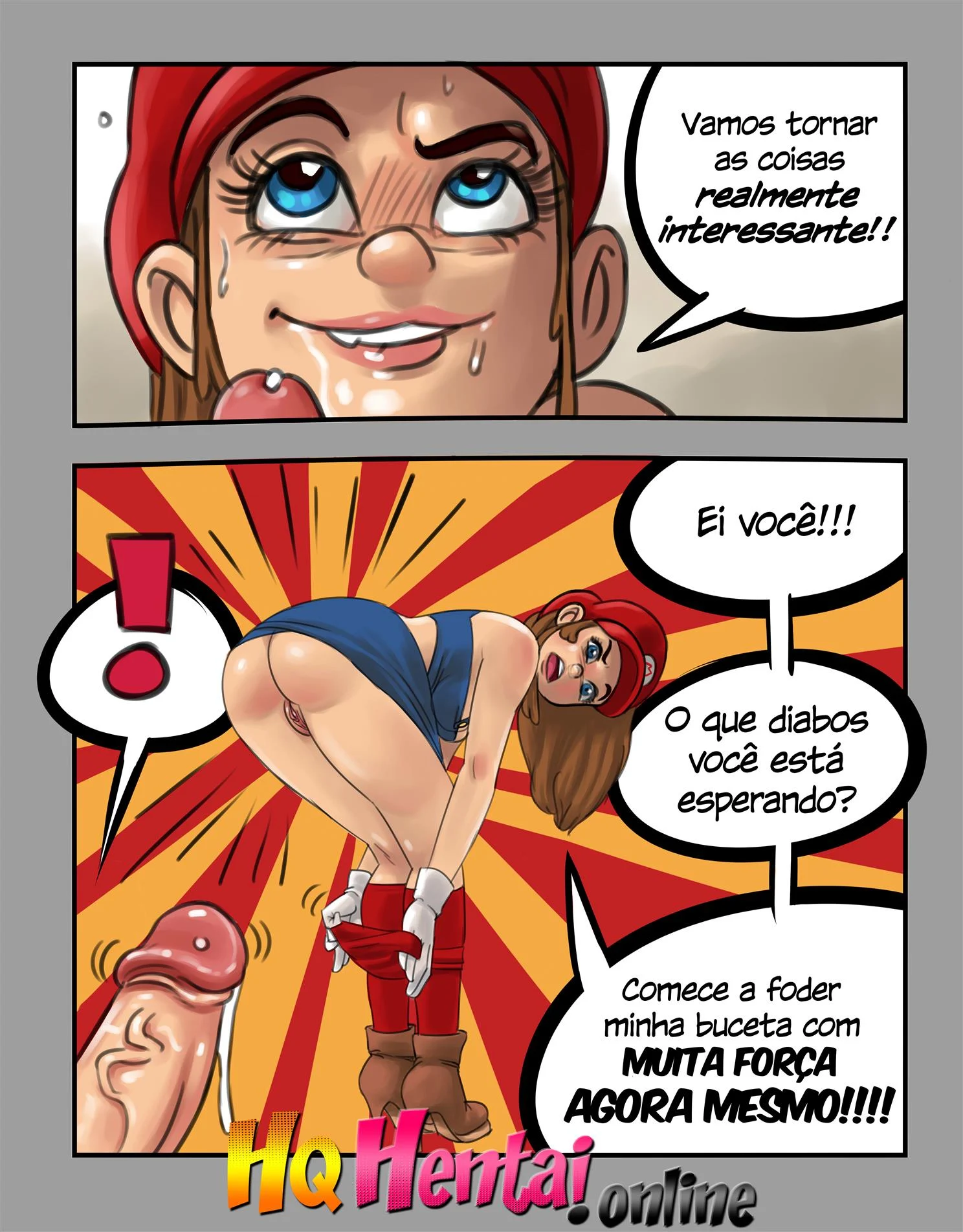 Luigi e Mario &ndash; Super Mario Hentai &ndash; Ler Quadrinho Completos