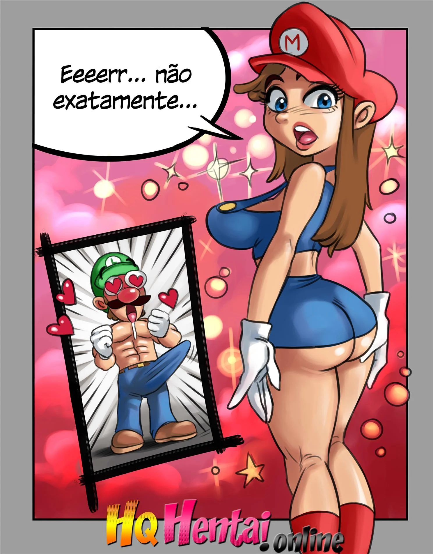 Luigi e Mario &ndash; Super Mario Hentai &ndash; Ler Quadrinho Completos