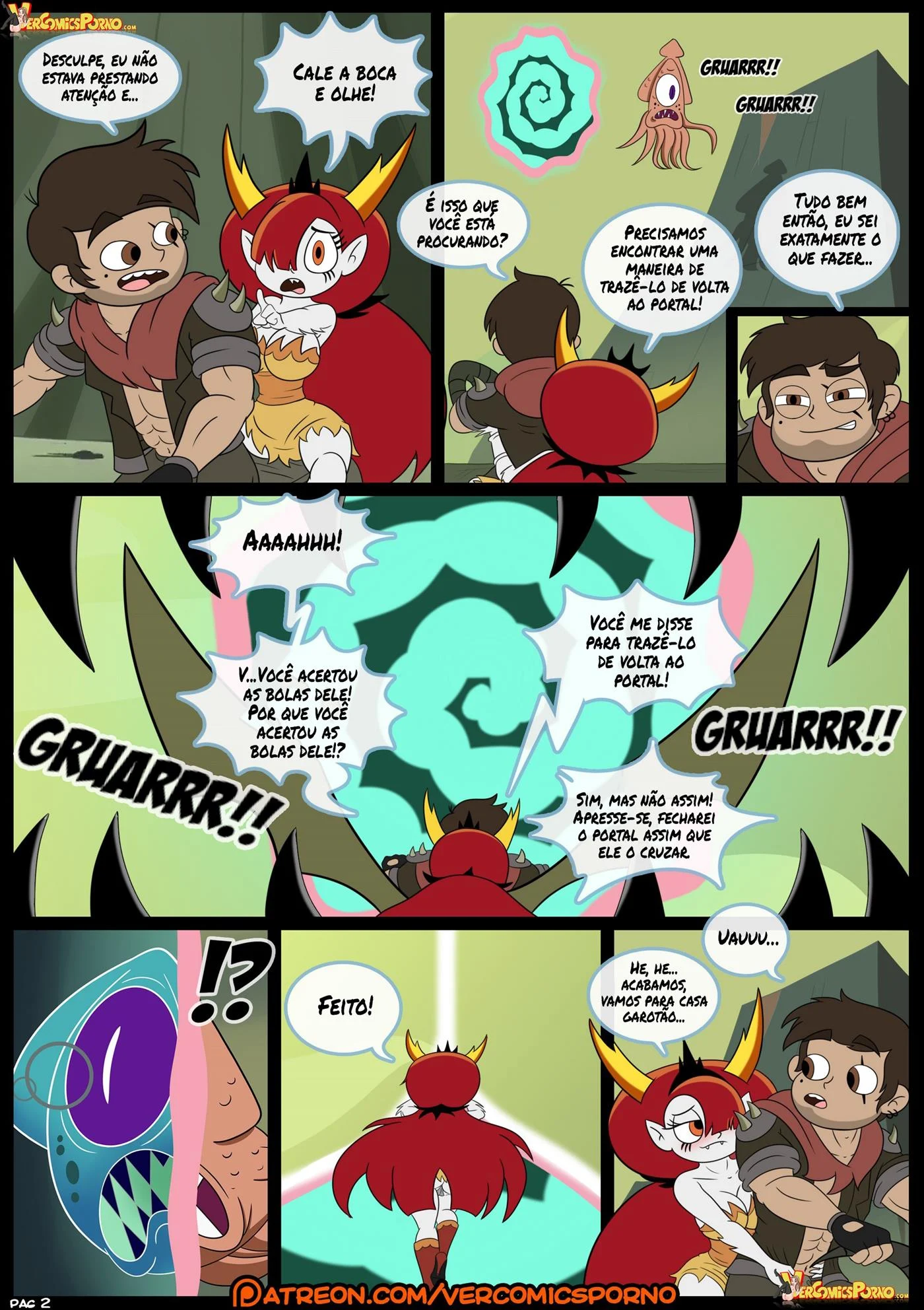 Marco vs as forças do tempo – Star vs. As Forças do Mal Hentai – Tradução revisada