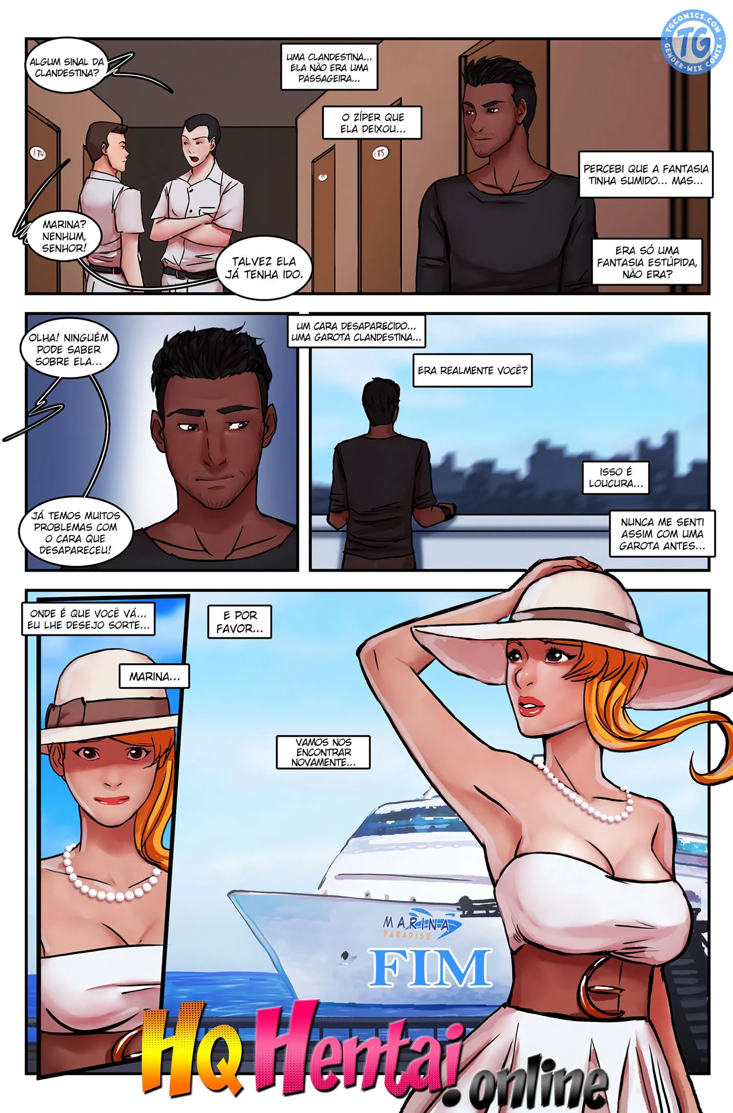 Marina &ndash; Quadrinhos Eroticos &ndash; Exclusivo aqui
