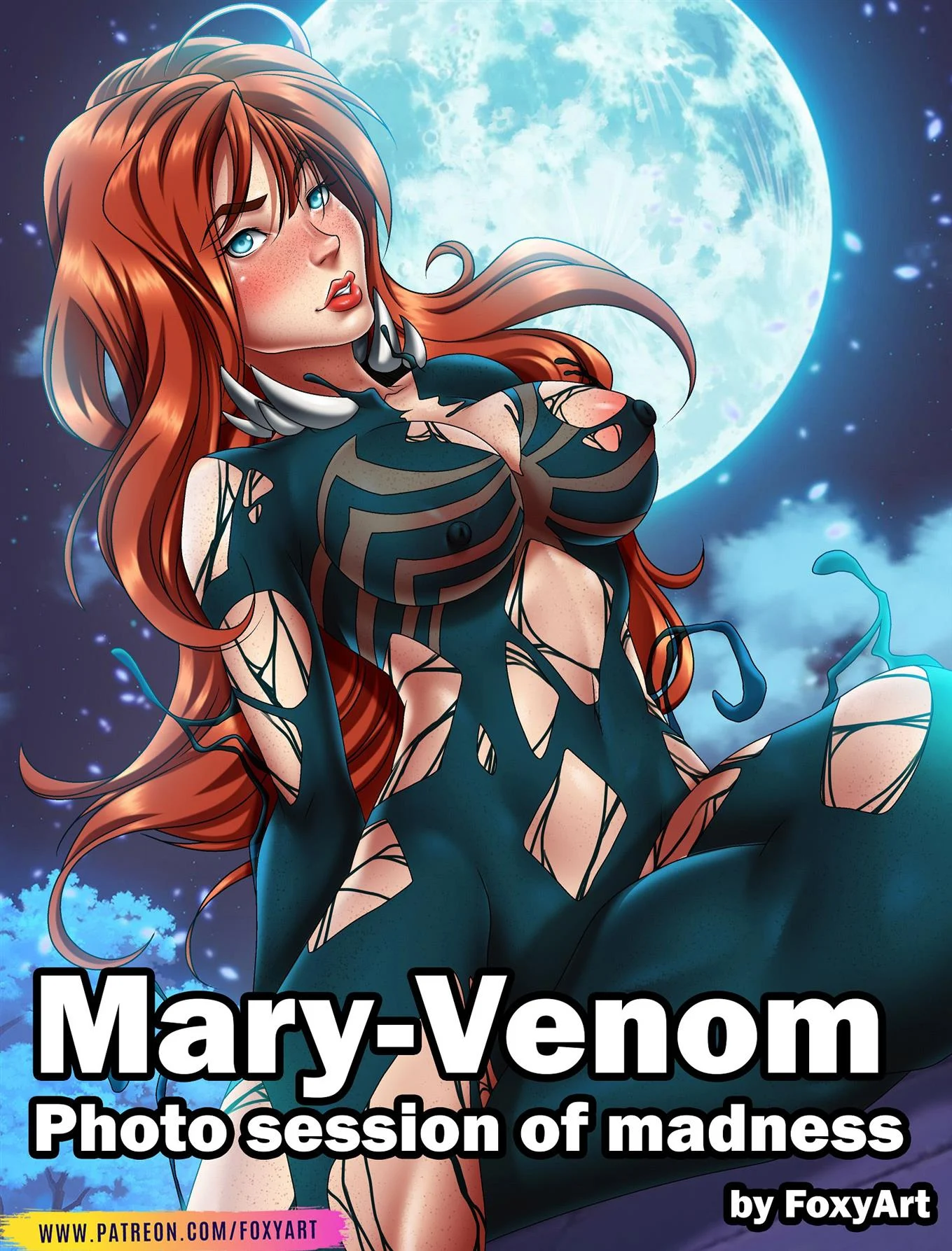 Mary Jane e Venom &ndash; Anal &ndash; Sem Censura