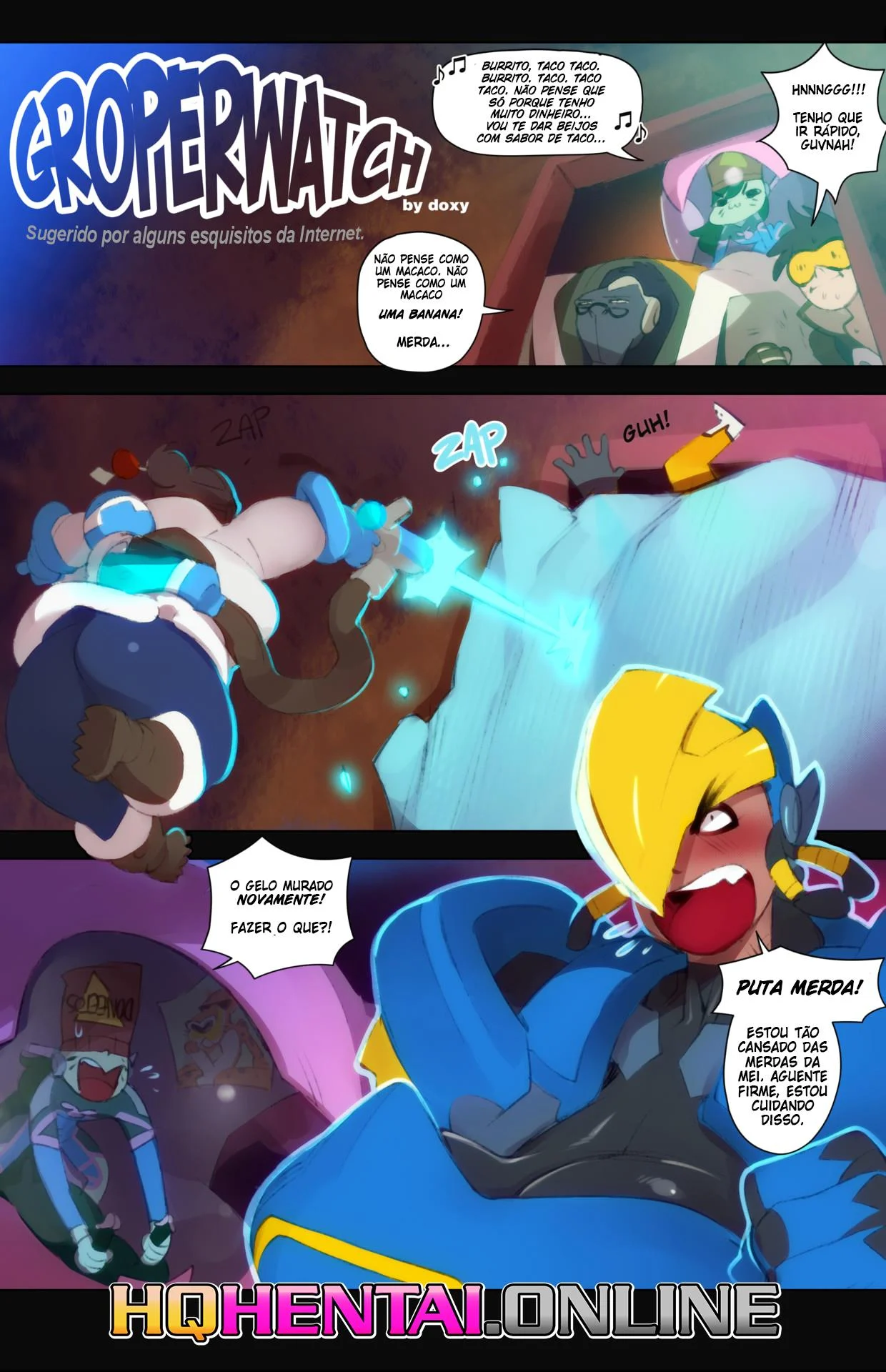 Mei x Pharah &ndash; Gordinha &ndash; PT-BR