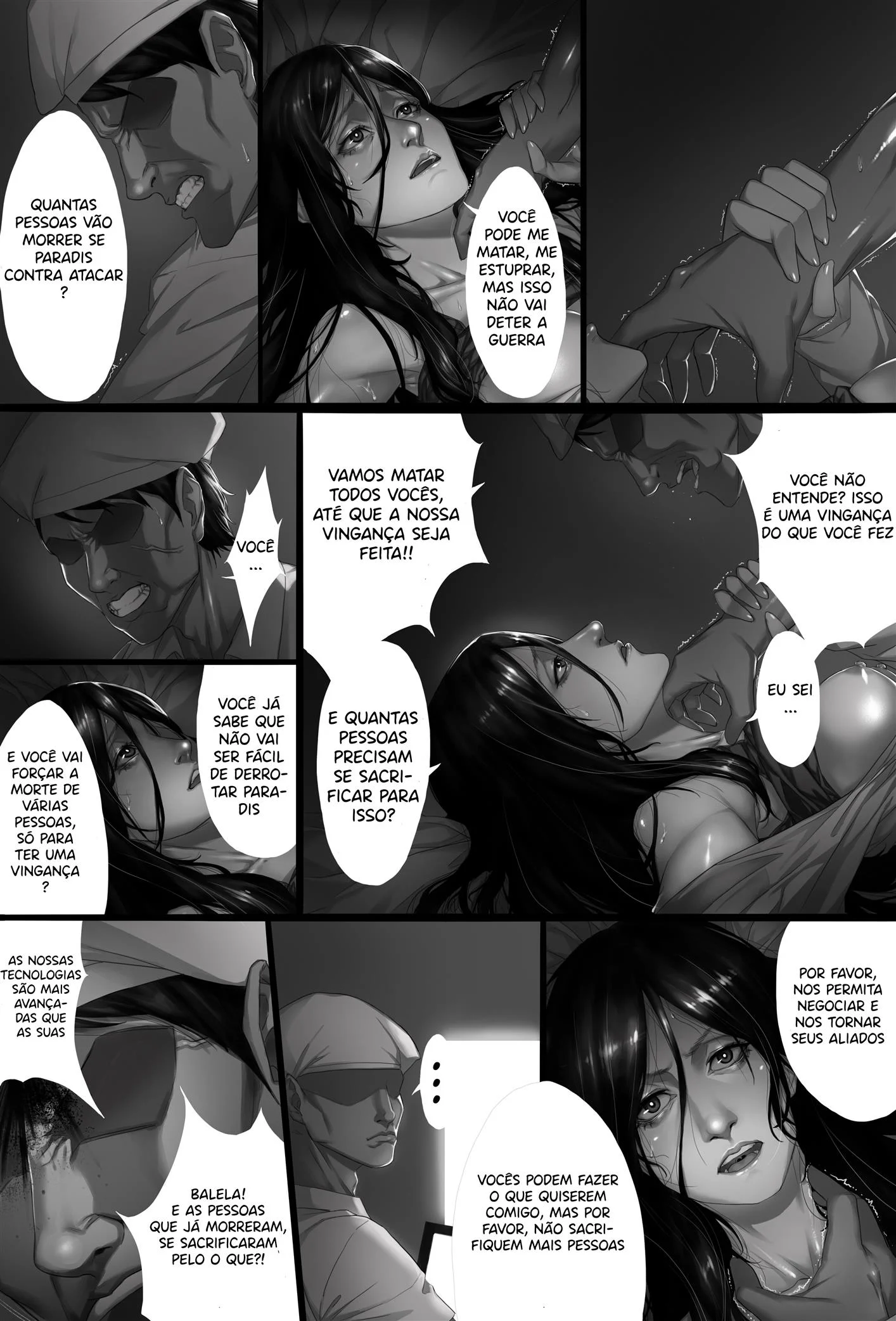 Minha guerra &ndash; Shingeki no Kyojin Hentai &ndash; Exclusivo aqui