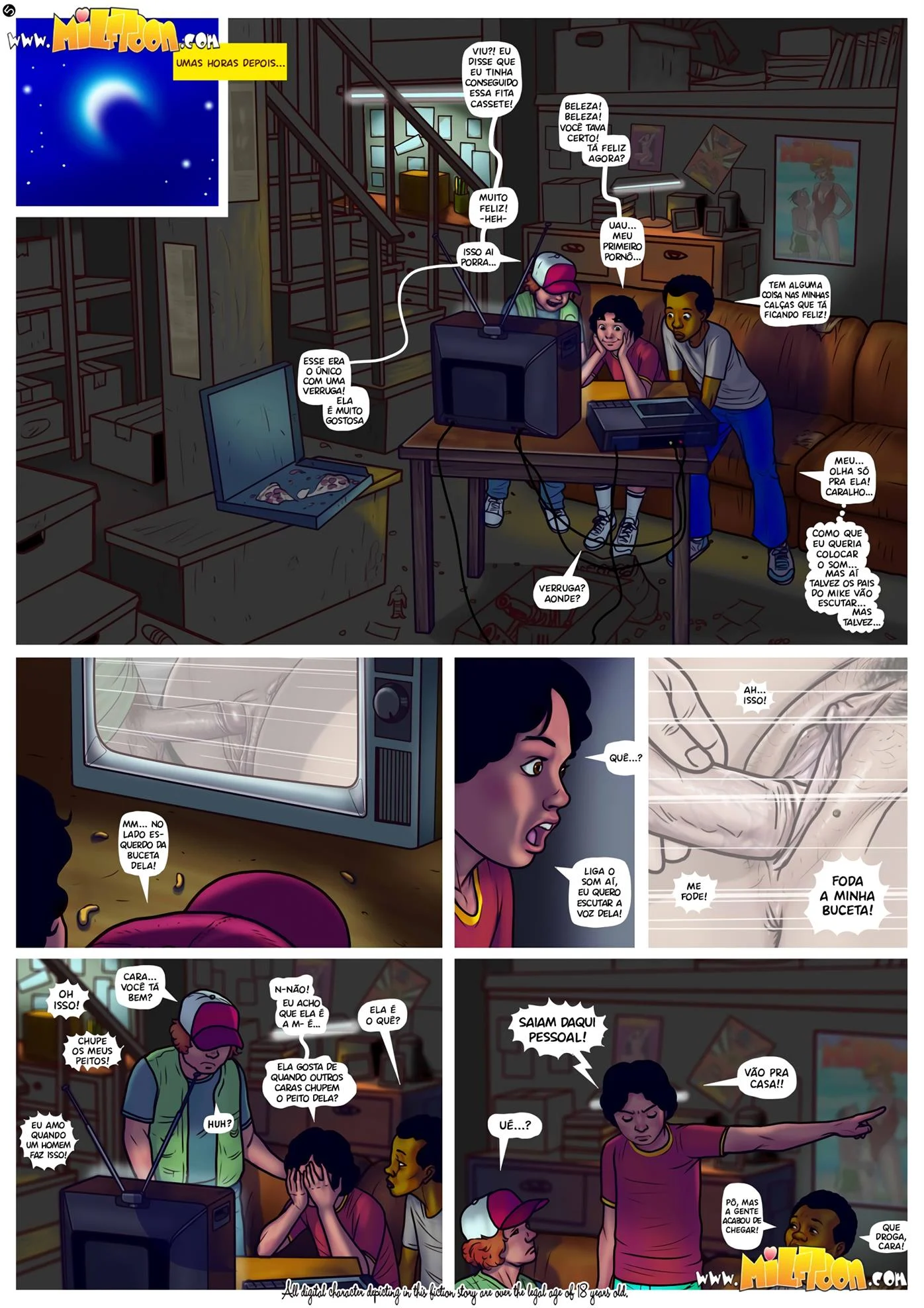 Minha m&atilde;e &eacute; ex &ndash; HQ de Sexo &ndash; Hentai em Portugu&ecirc;s