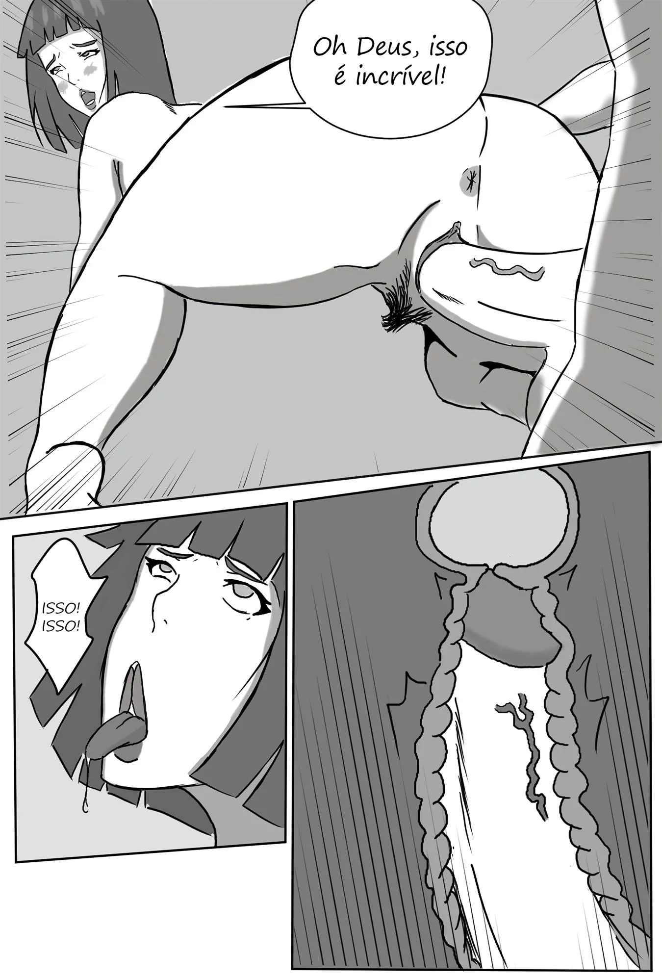 Minha M&atilde;e &eacute; uma Pervertida &ndash; Ahegao &ndash; Quadrinho em Portugu&ecirc;s PT-BR