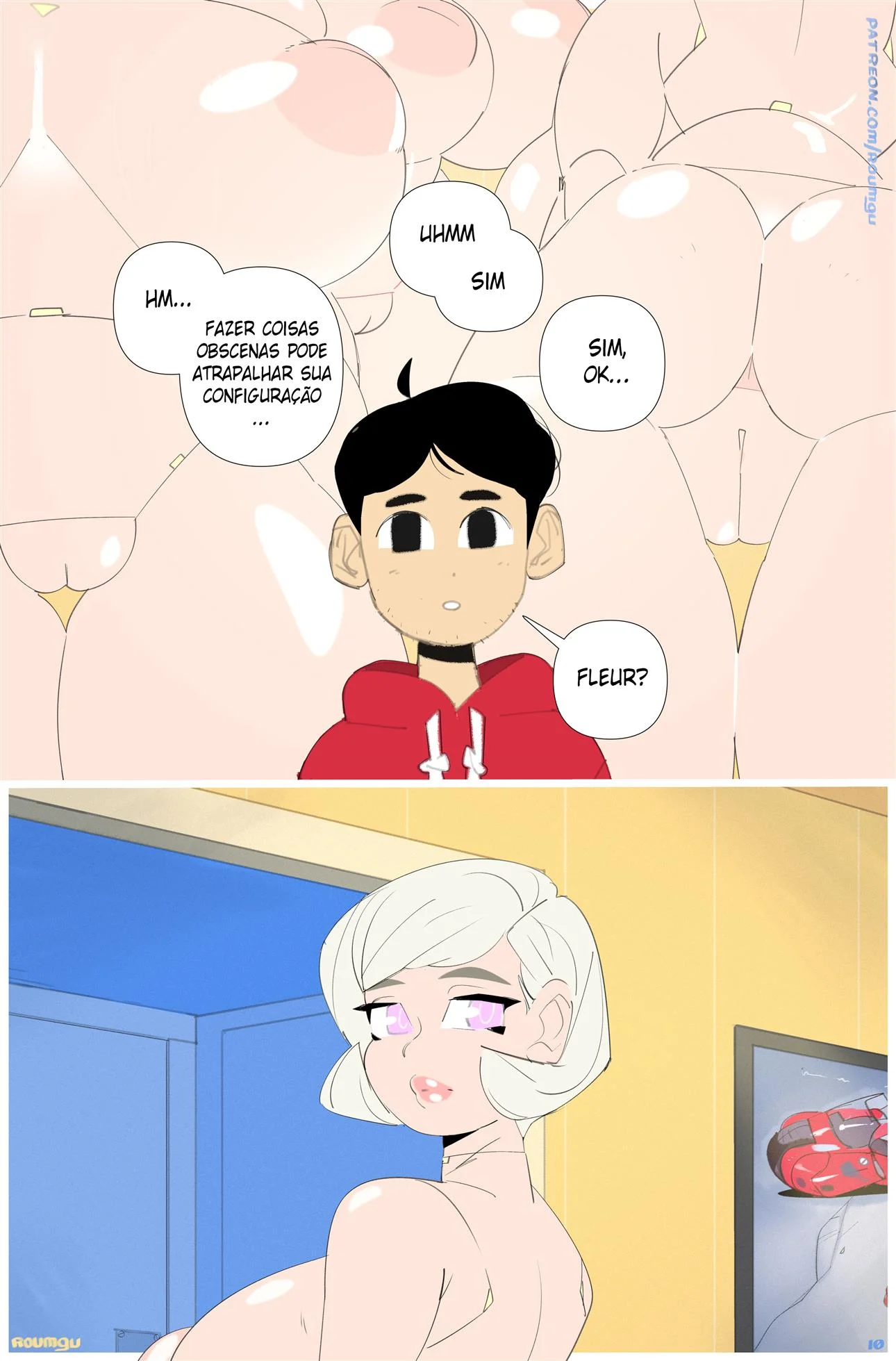 Minha nova boneca sexual &ndash; Pau Grande &ndash; Ler Quadrinho Porno PT-BR