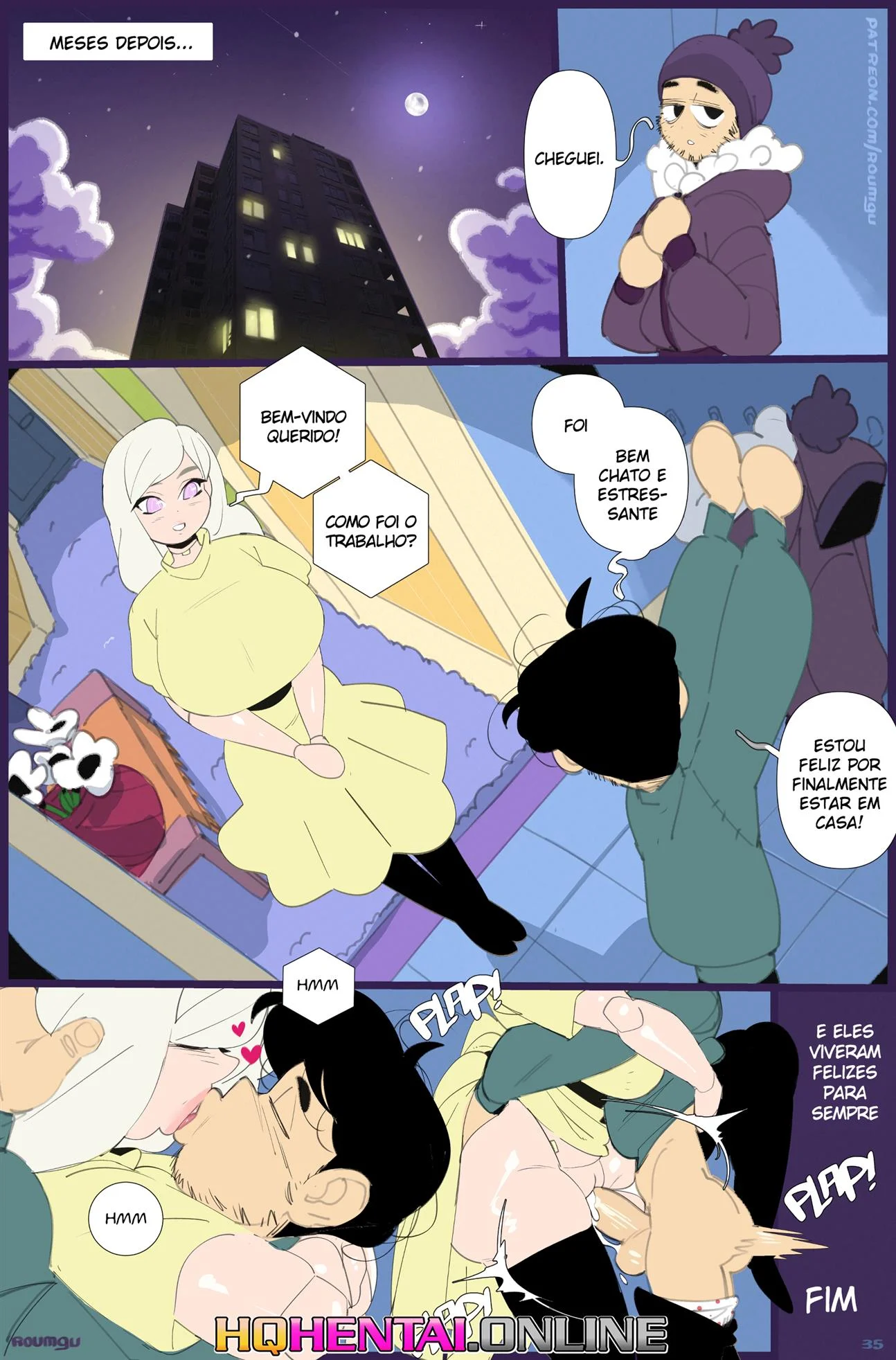 Minha nova boneca sexual &ndash; Pau Grande &ndash; Ler Quadrinho Porno PT-BR