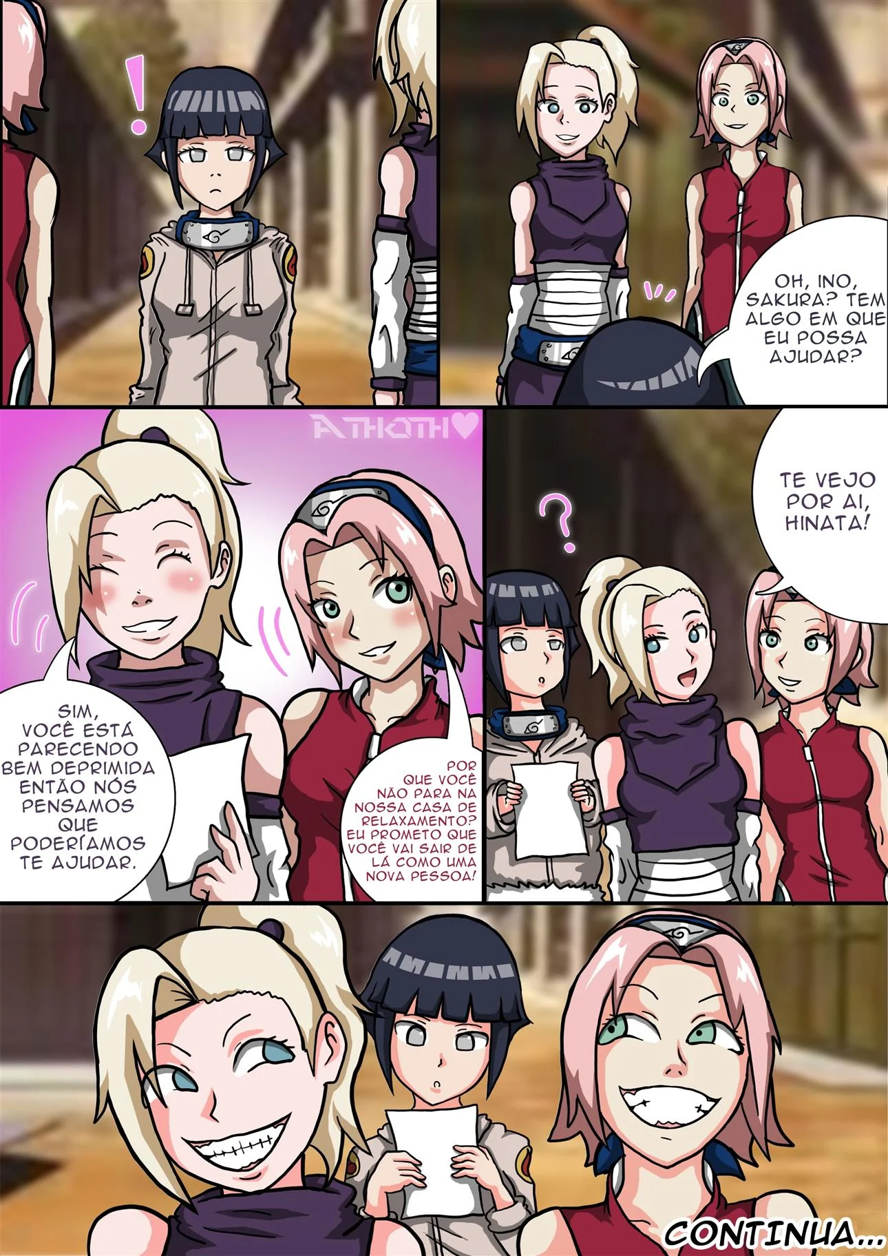 Na pele das kunoichis &ndash; Hentai Sem Censura &ndash; Em Portugu&ecirc;s