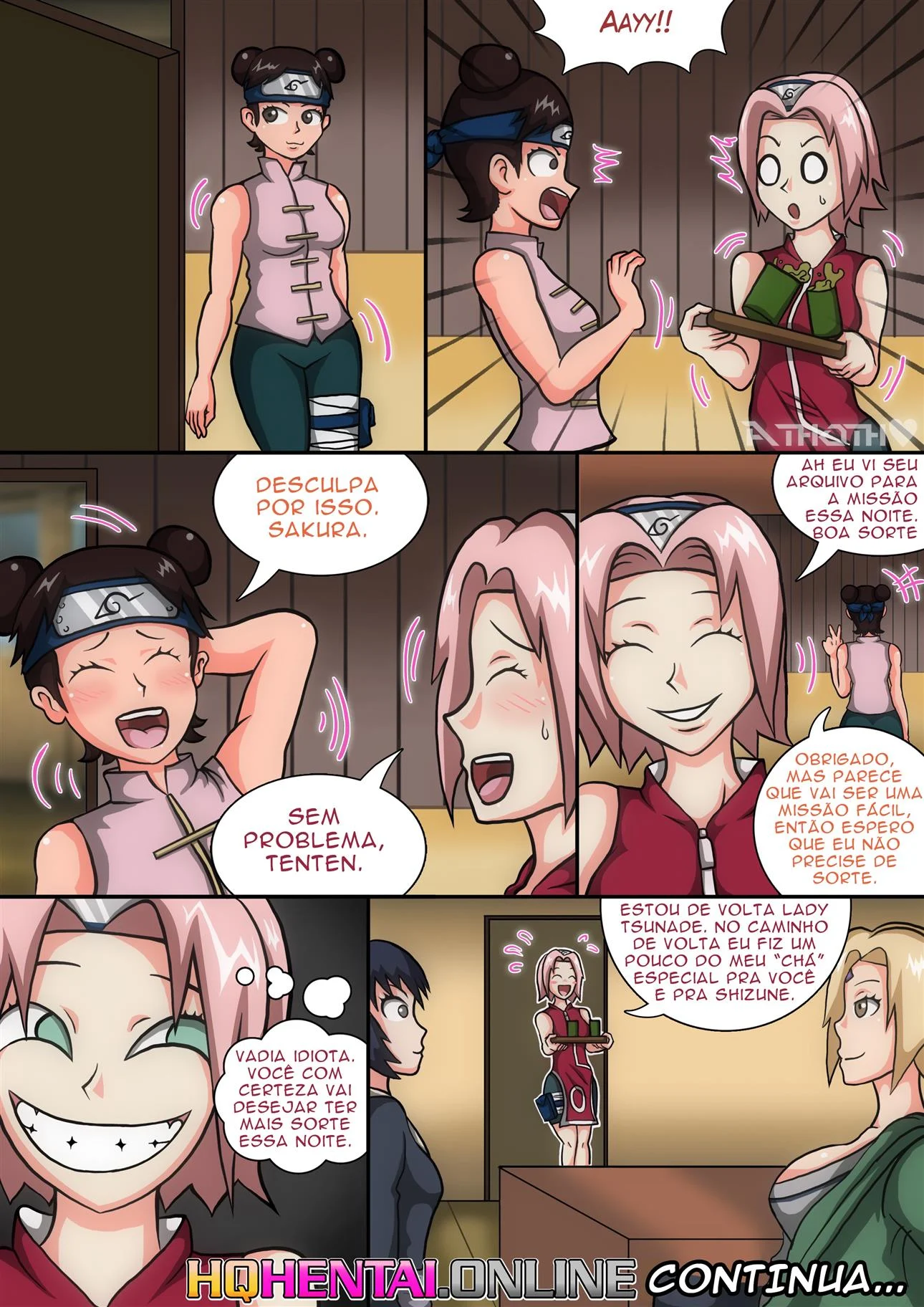 Na pele das kunoichis &ndash; Hentai Sem Censura &ndash; Em Portugu&ecirc;s