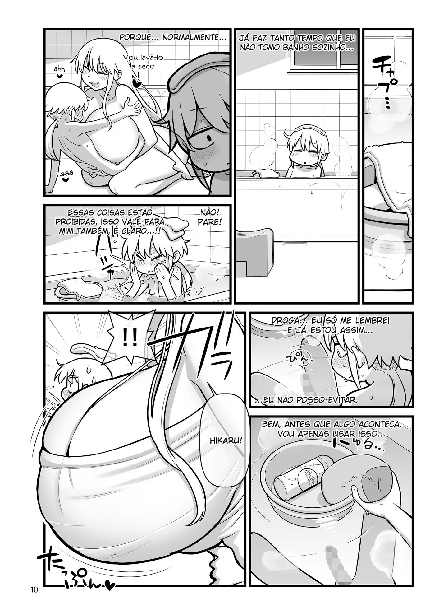 Namorada peituda insaci&aacute;vel &ndash; Hentai &ndash; Tradu&ccedil;&atilde;o Completa