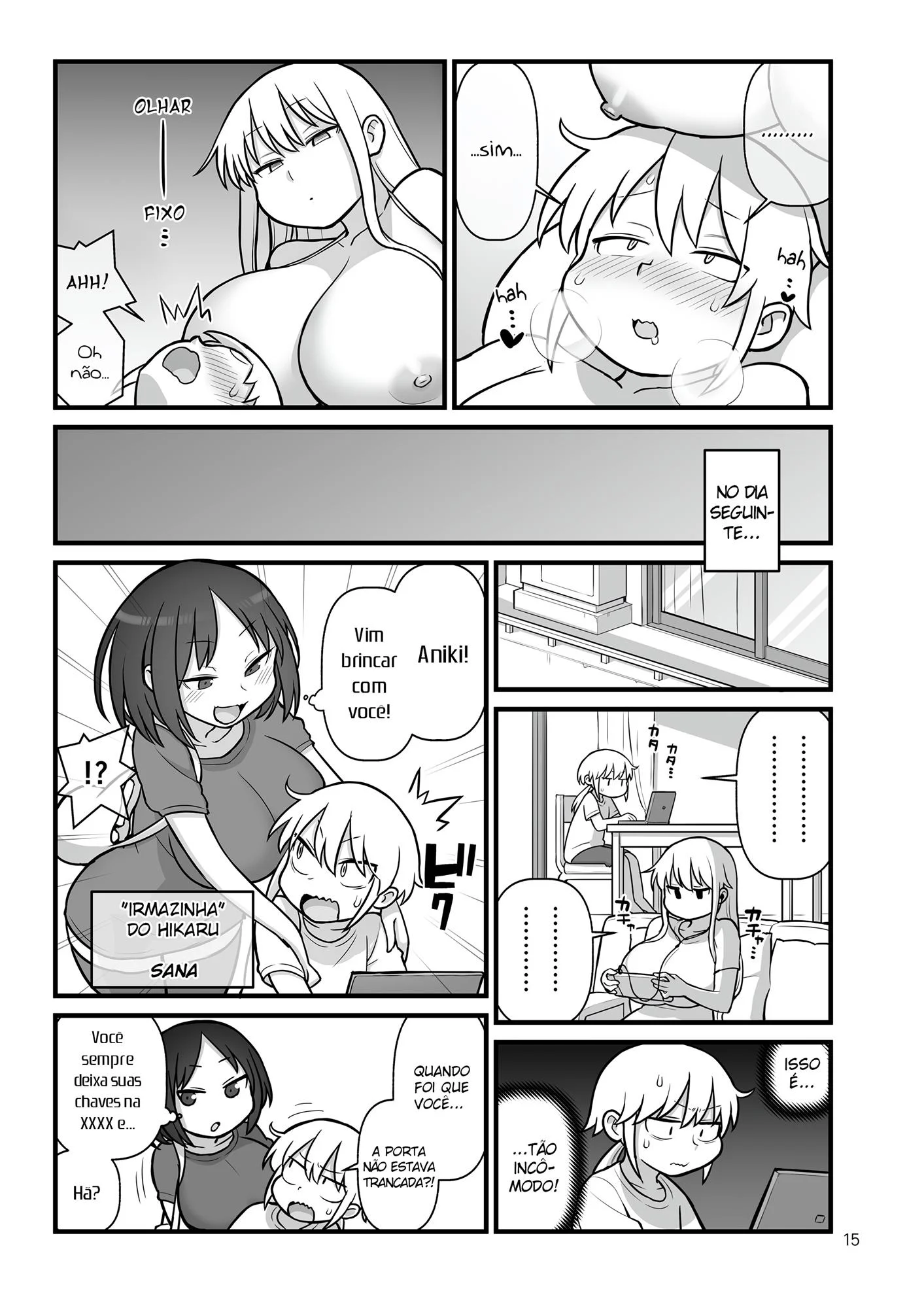 Namorada peituda insaci&aacute;vel &ndash; Hentai &ndash; Tradu&ccedil;&atilde;o Completa