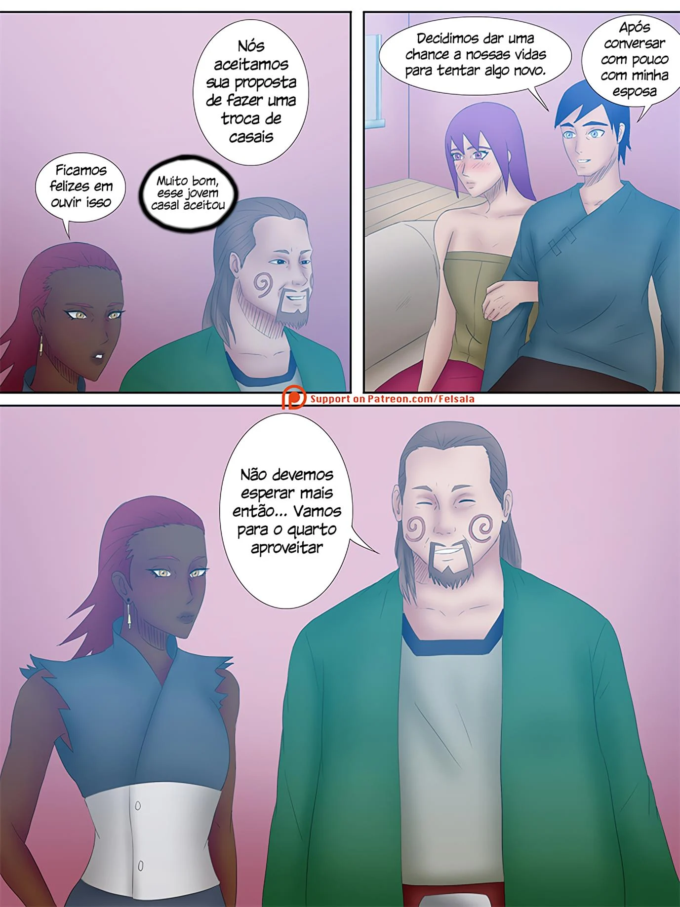 Naruto o Hokage Safado 2 &ndash; Lingerie &ndash; Todo Traduzido