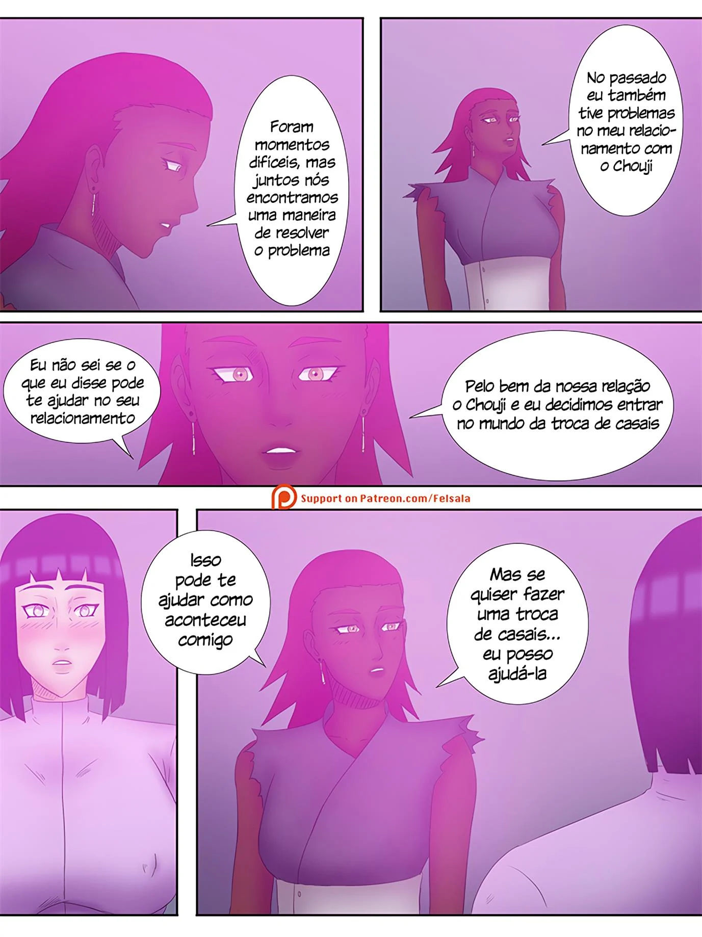 Naruto o Hokage Safado 2 &ndash; Lingerie &ndash; Todo Traduzido