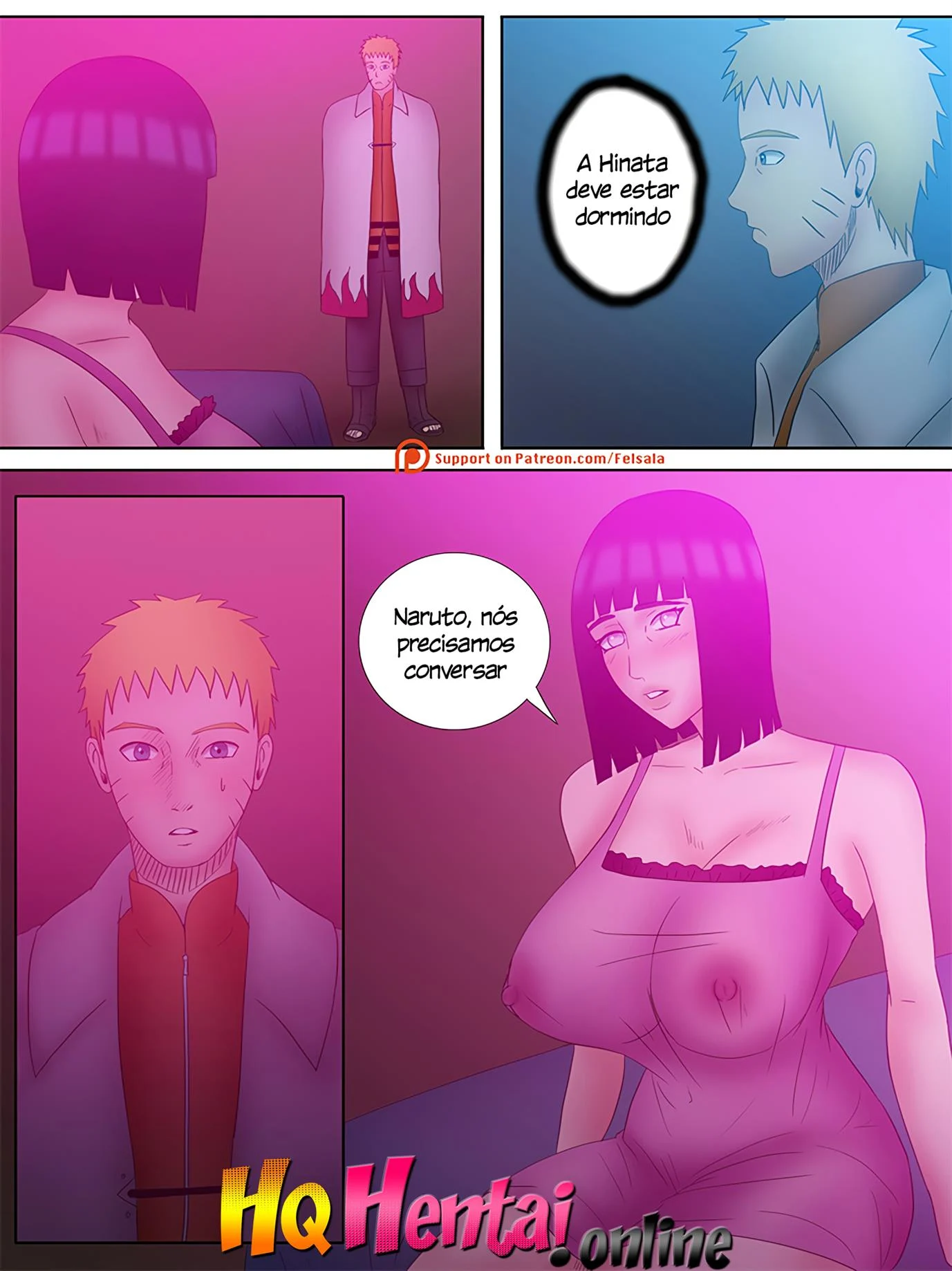 Naruto o Hokage Safado 2 &ndash; Lingerie &ndash; Todo Traduzido