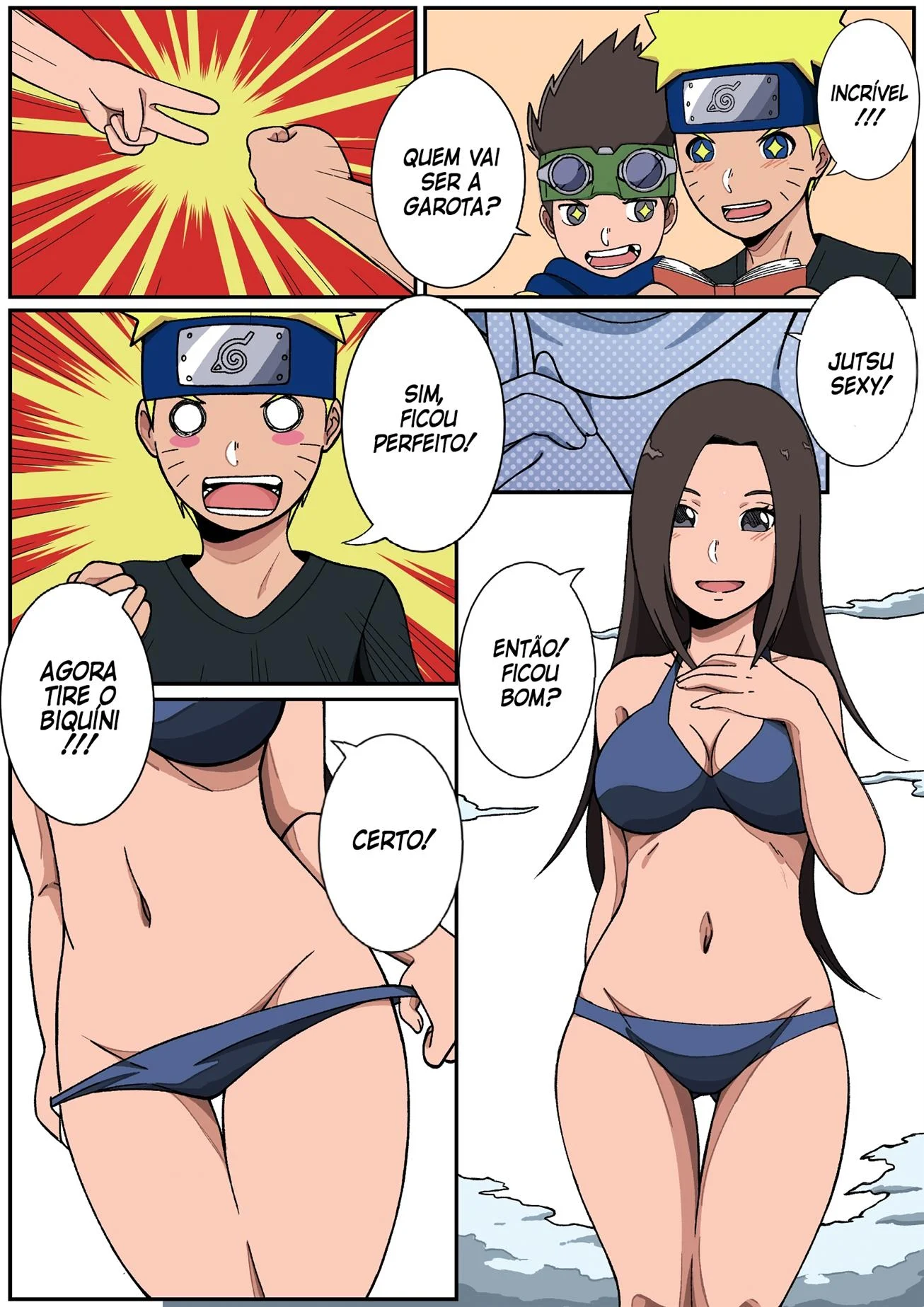 Naruto x Konohamaru &ndash; Novinho &ndash; Em Portugu&ecirc;s