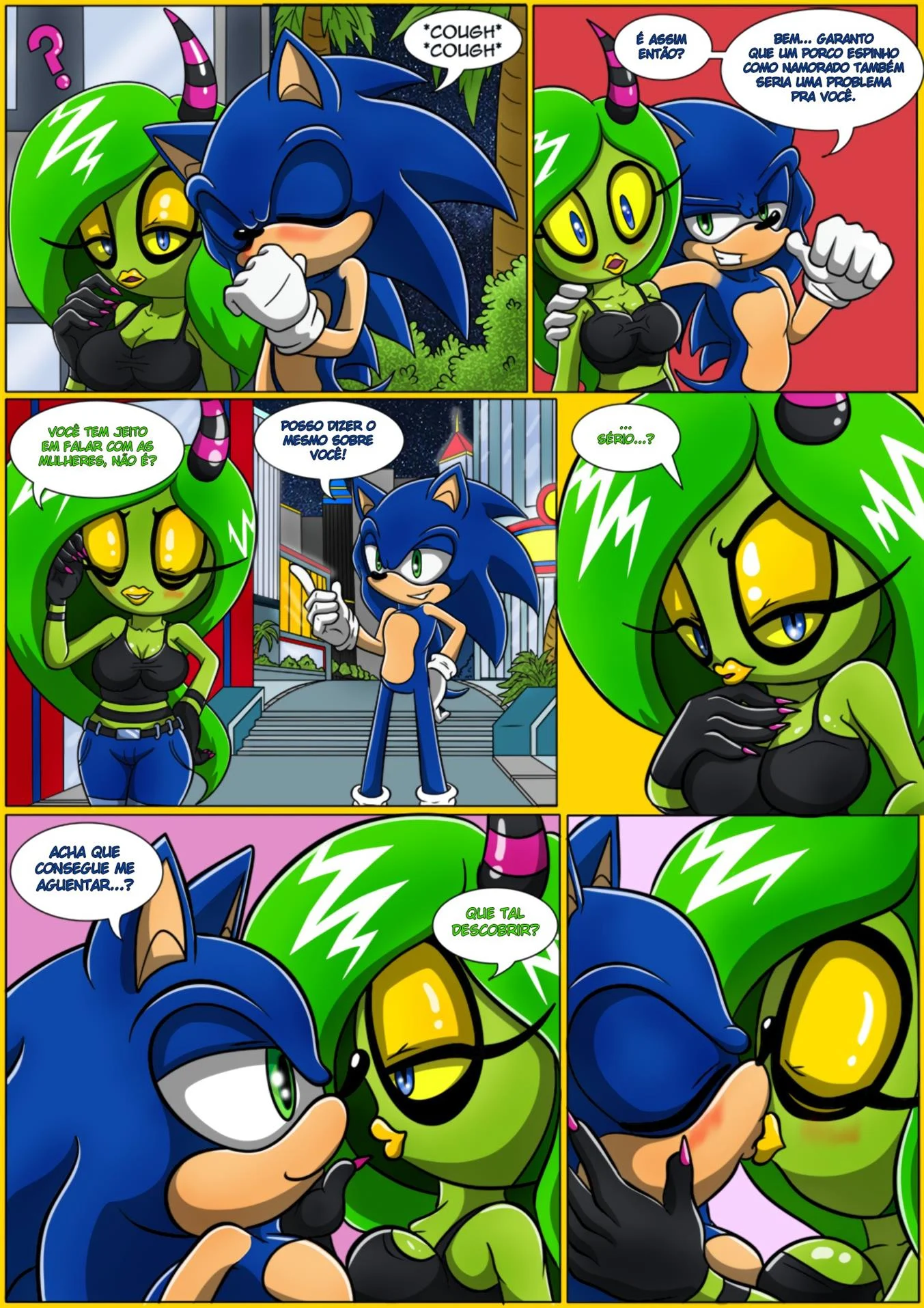 Noite de sexo do Sonic – Sonic Hentai – PT-BR