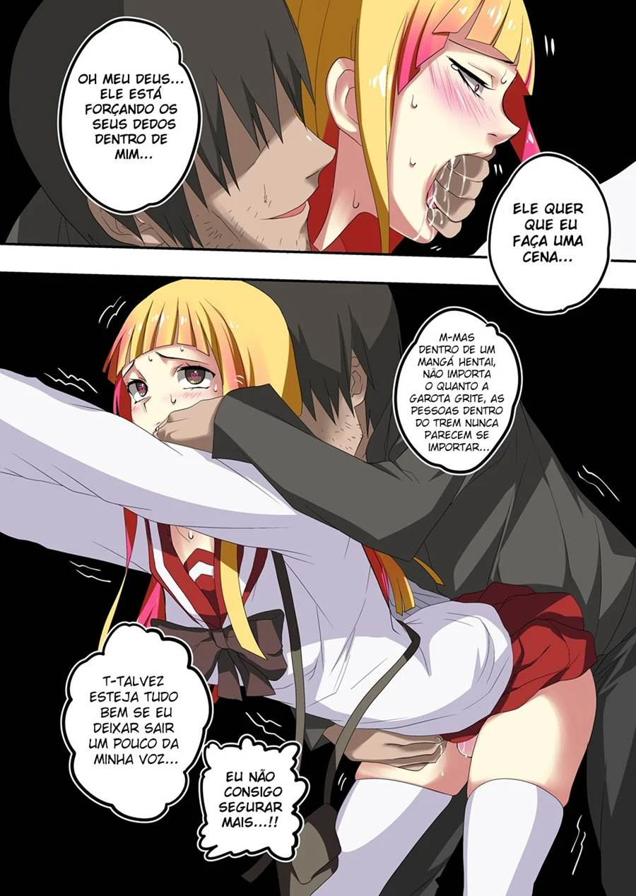 Novinha sendo abusada no trem – Hentai – Tradução revisada Novinha sendo abusada no trem – Hentai – Tradução revisada