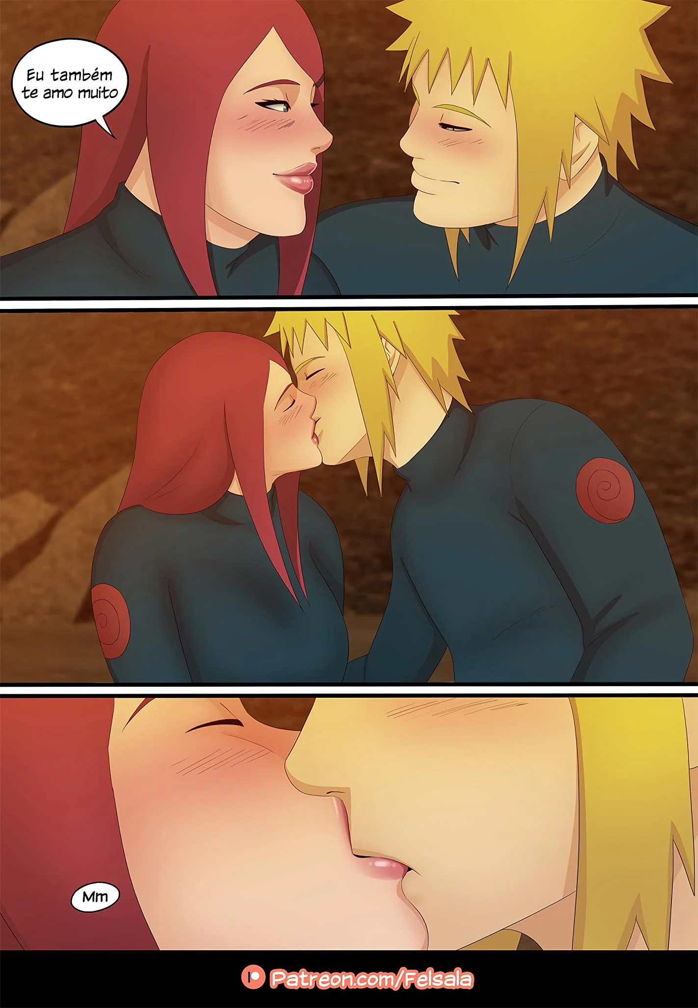 O amor de Kushina e Minato &ndash; Naruto Hentai &ndash; Sem Censura