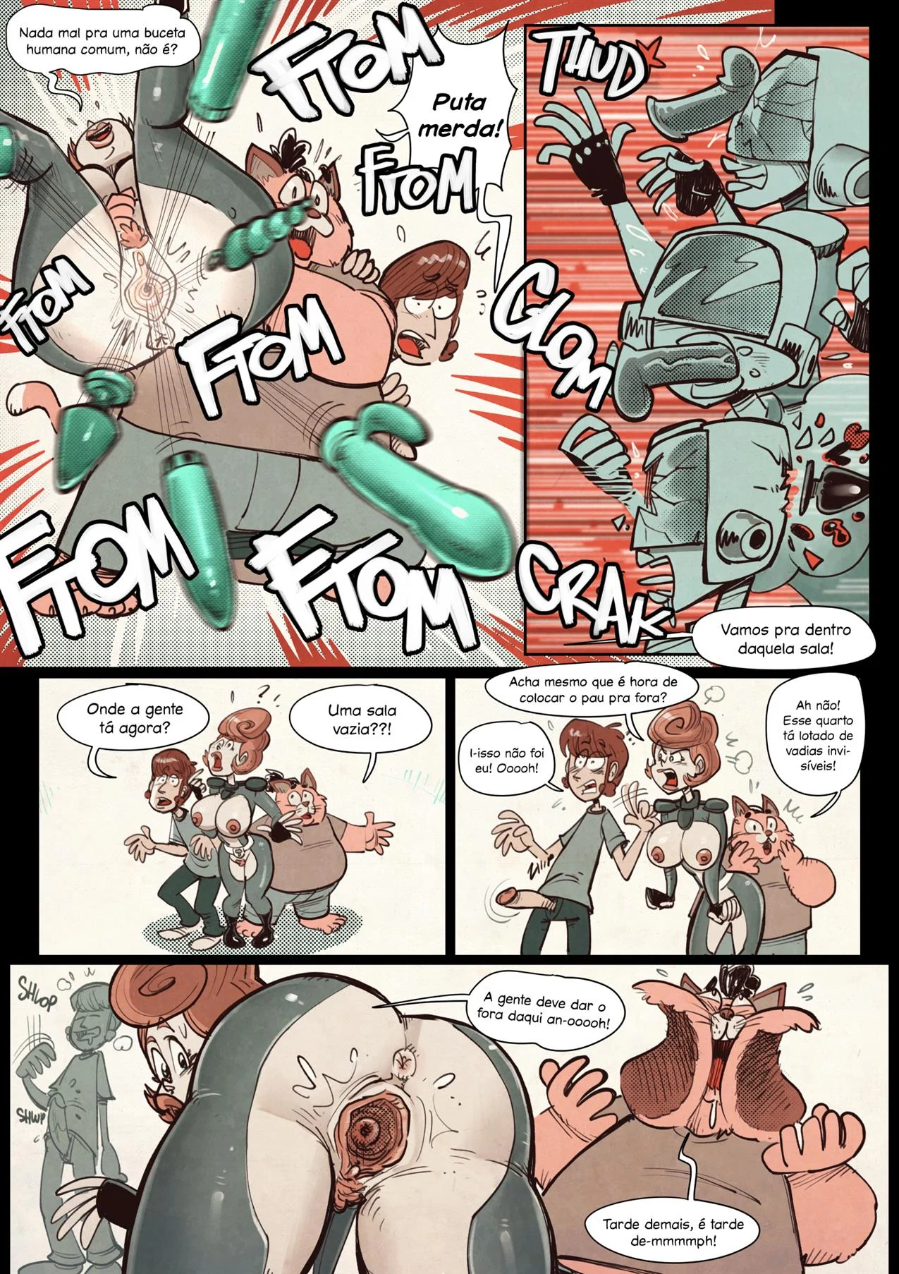 O bordel espacial &ndash; Bukkake &ndash; Em Portugu&ecirc;s