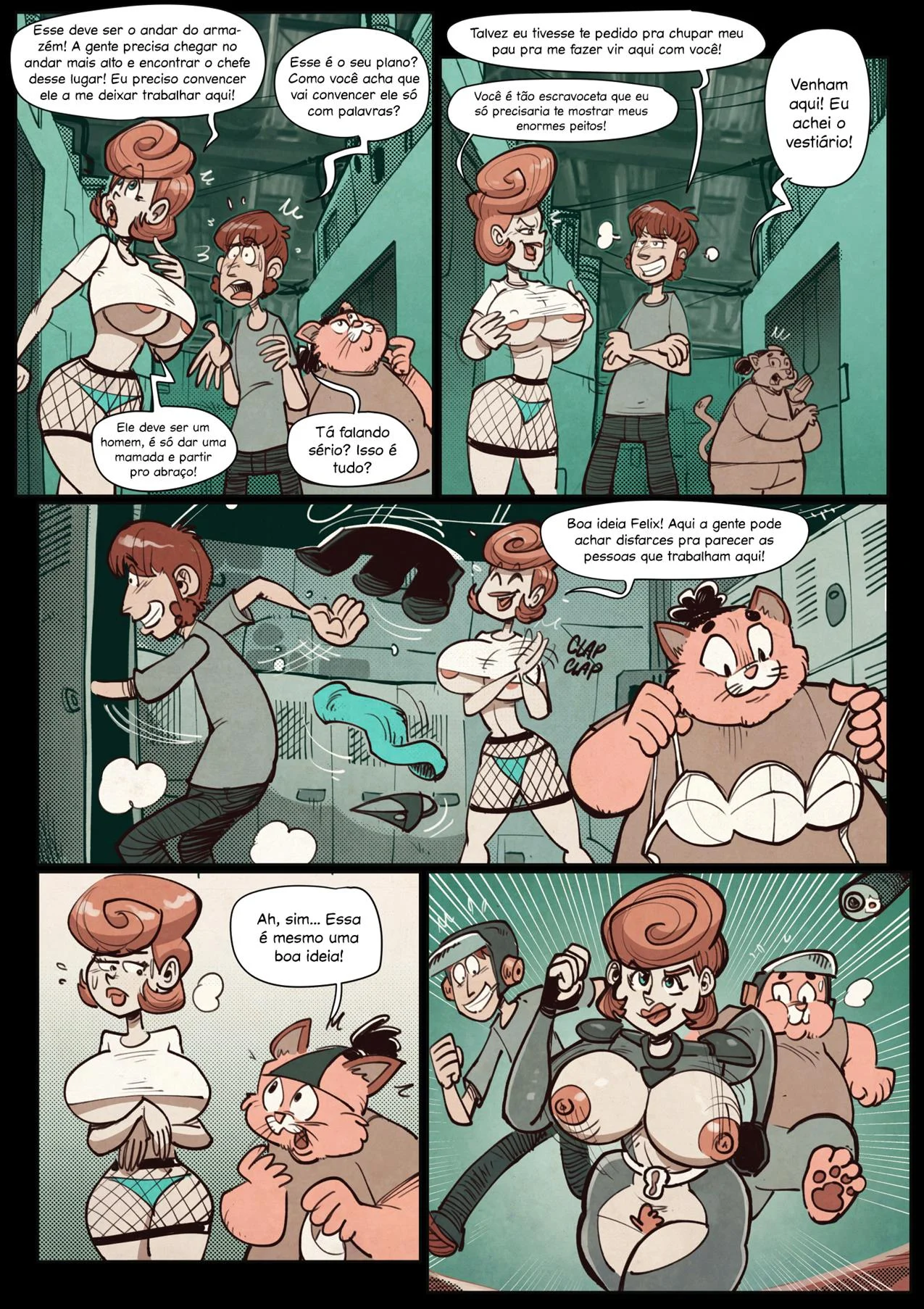 O bordel espacial &ndash; Bukkake &ndash; Em Portugu&ecirc;s