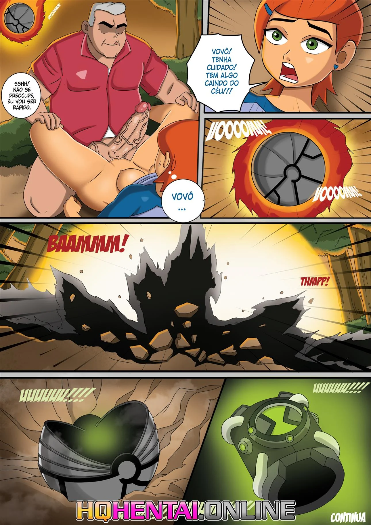 O bund&atilde;o da Gwen &ndash; Quadrinhos Eroticos &ndash; Todo em PT-BR