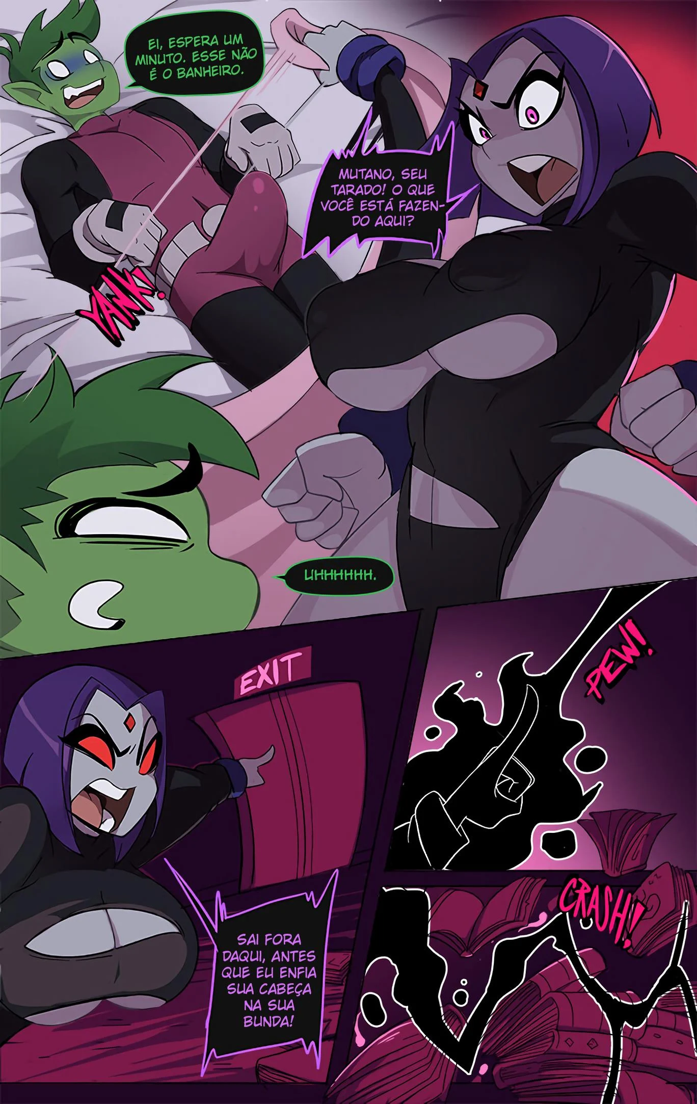 O descanso de Ravena – Cartoon – Ler Quadrinho Porno PT-BR