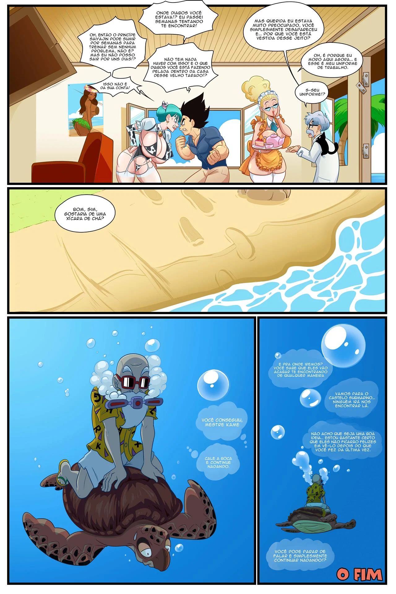 O desejo do Mestre Kame &ndash; Boquete &ndash; Sem Censura