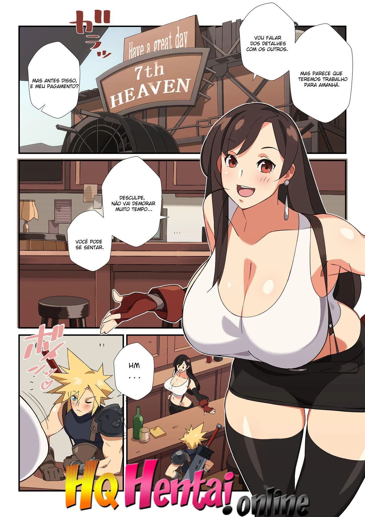 O drink surpresa de Tifa – Tifa Hentai – Tradução Nacional O drink surpresa de Tifa – Tifa Hentai – Tradução Nacional