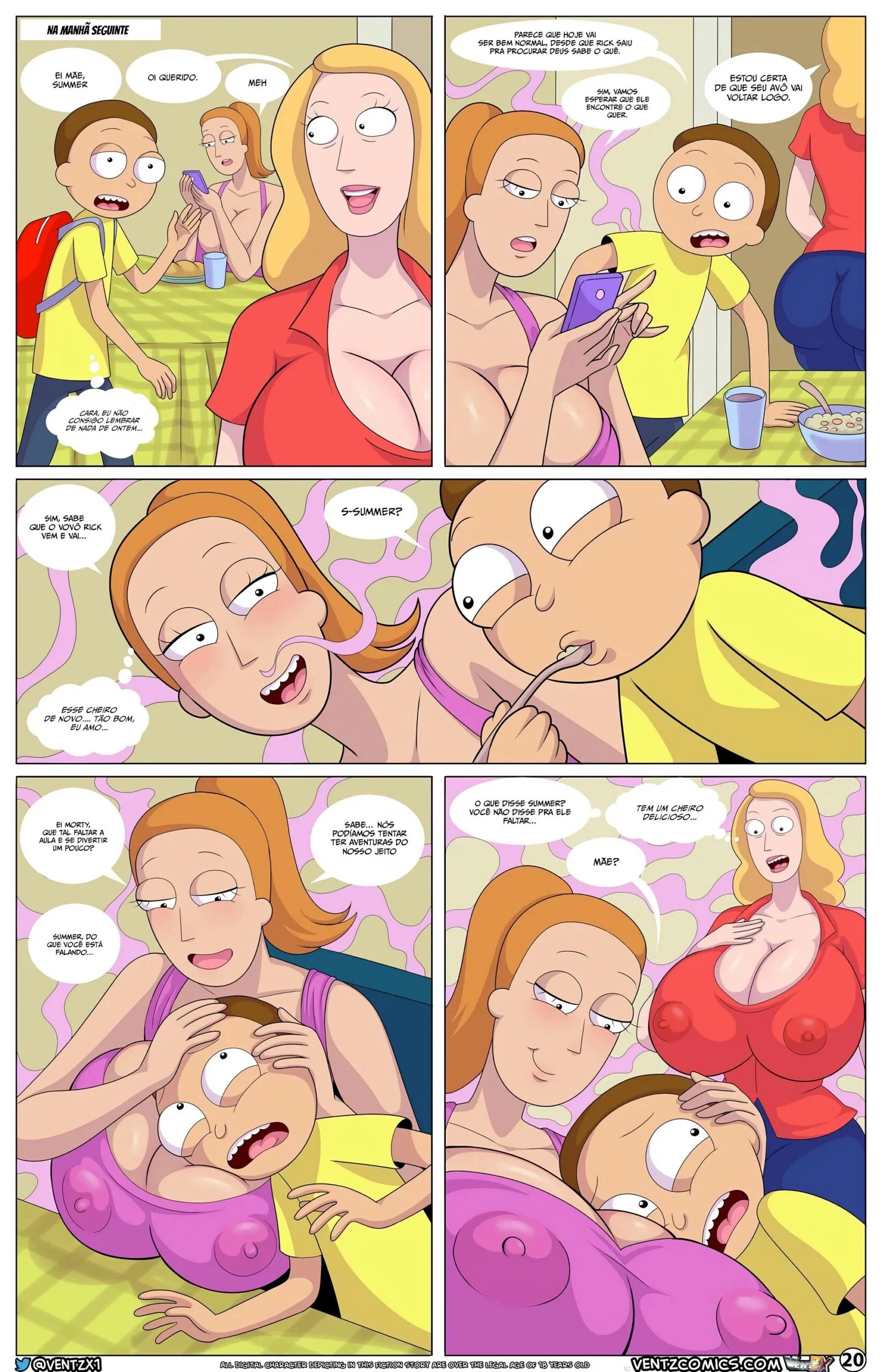 O experimento de Morty – HQ Pornô – Tradução Completa O experimento de Morty – HQ Pornô – Tradução Completa