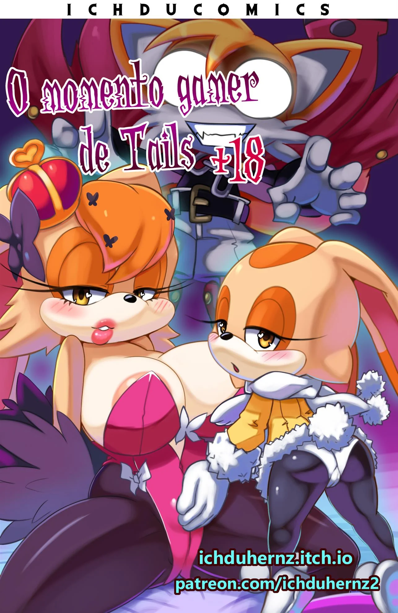 O Momento Gamer do Tails &ndash; Quadrinhos Eroticos &ndash; PT-BR
