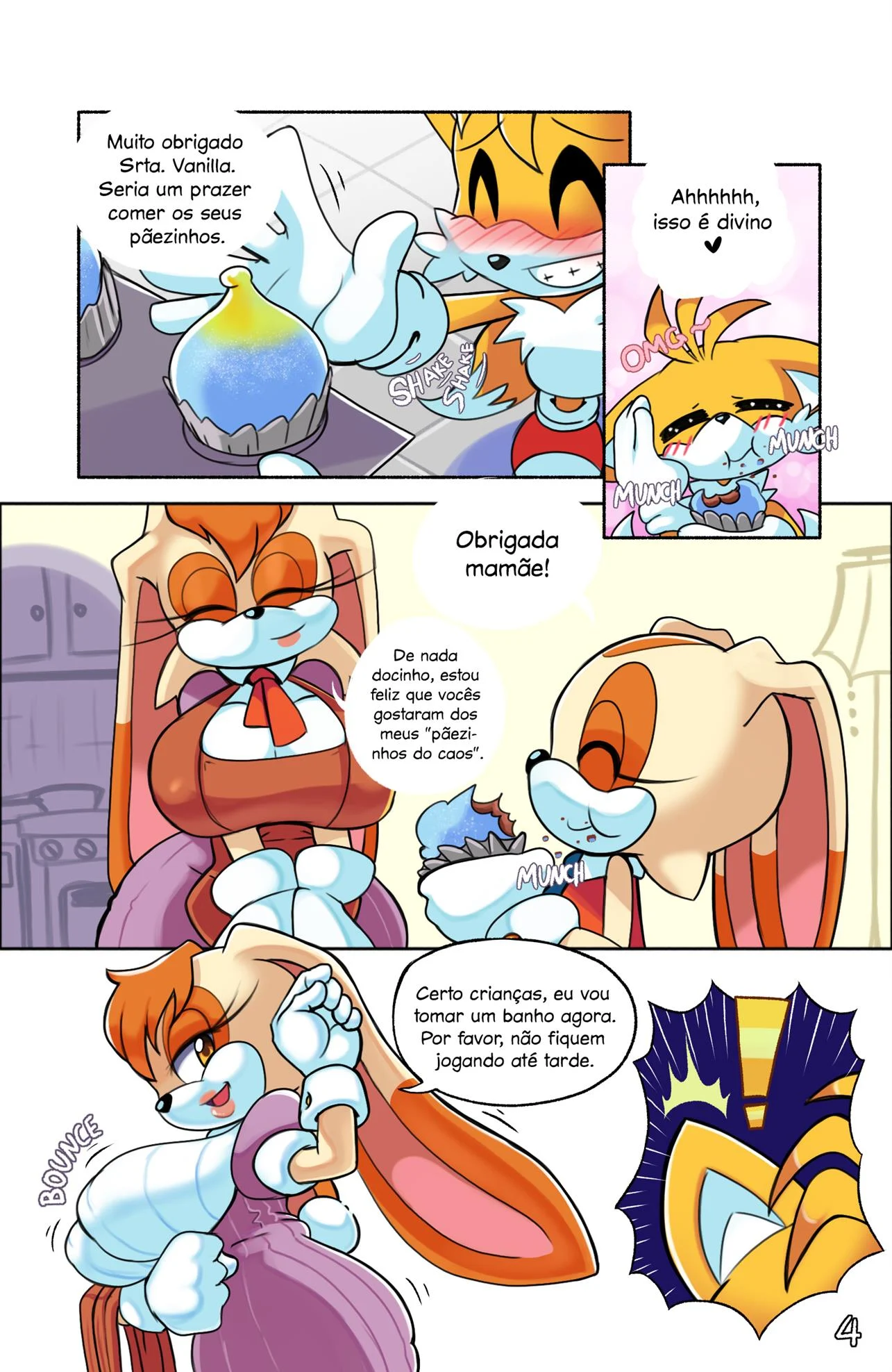 O Momento Gamer do Tails &ndash; Quadrinhos Eroticos &ndash; PT-BR