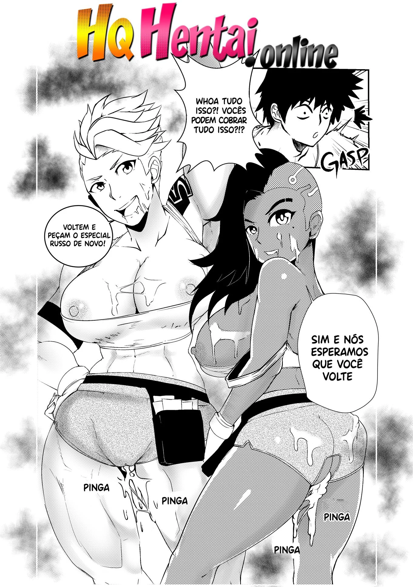 O Restaurante das Gostosas &ndash; Anal &ndash; Em Portugu&ecirc;s