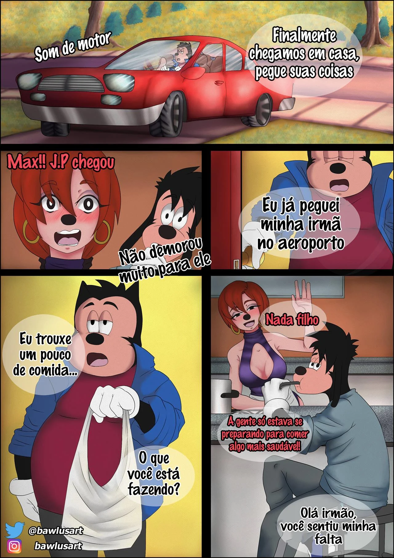 O segredo de Max &ndash; Furry &ndash; Ler Quadrinho Completos