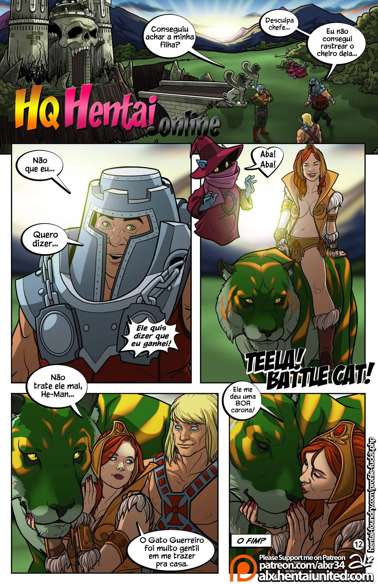 O teste de Teela &ndash; Cartoon &ndash; SuperHQ