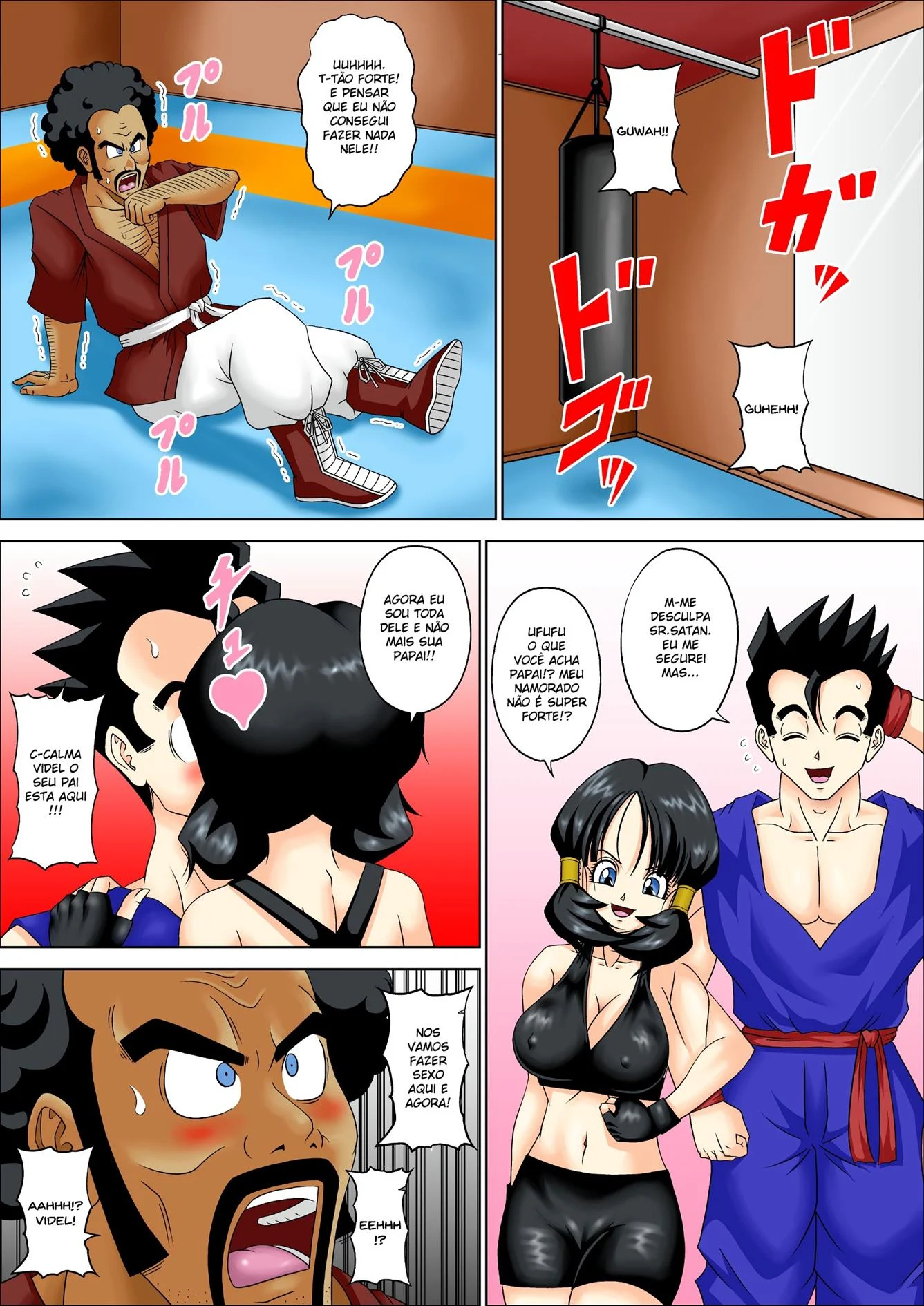 O treinamento de Videl &ndash; Hentai &ndash; Todo em PT-BR