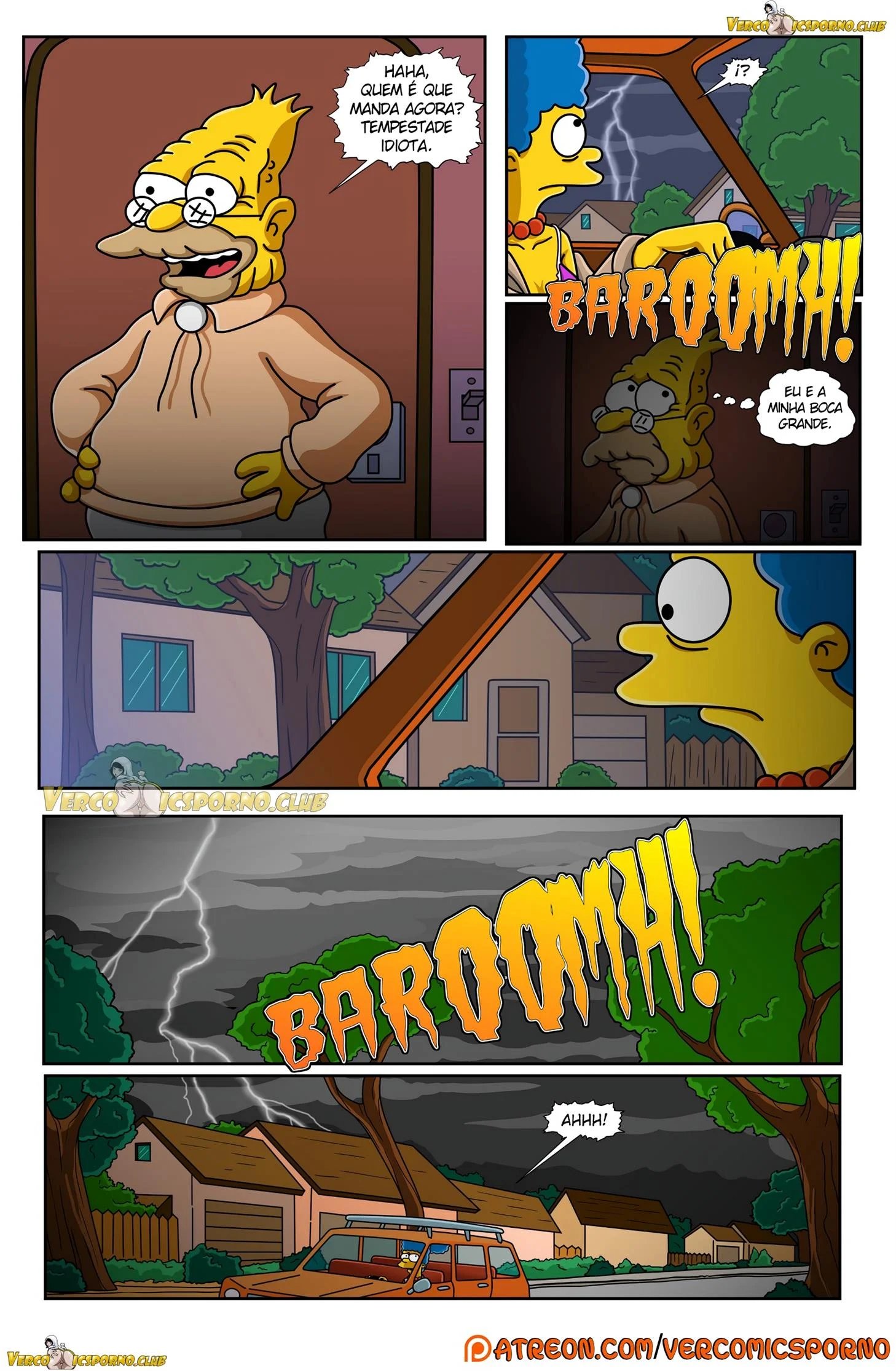 O Vovô e Eu – Peitões – Hentai em Português