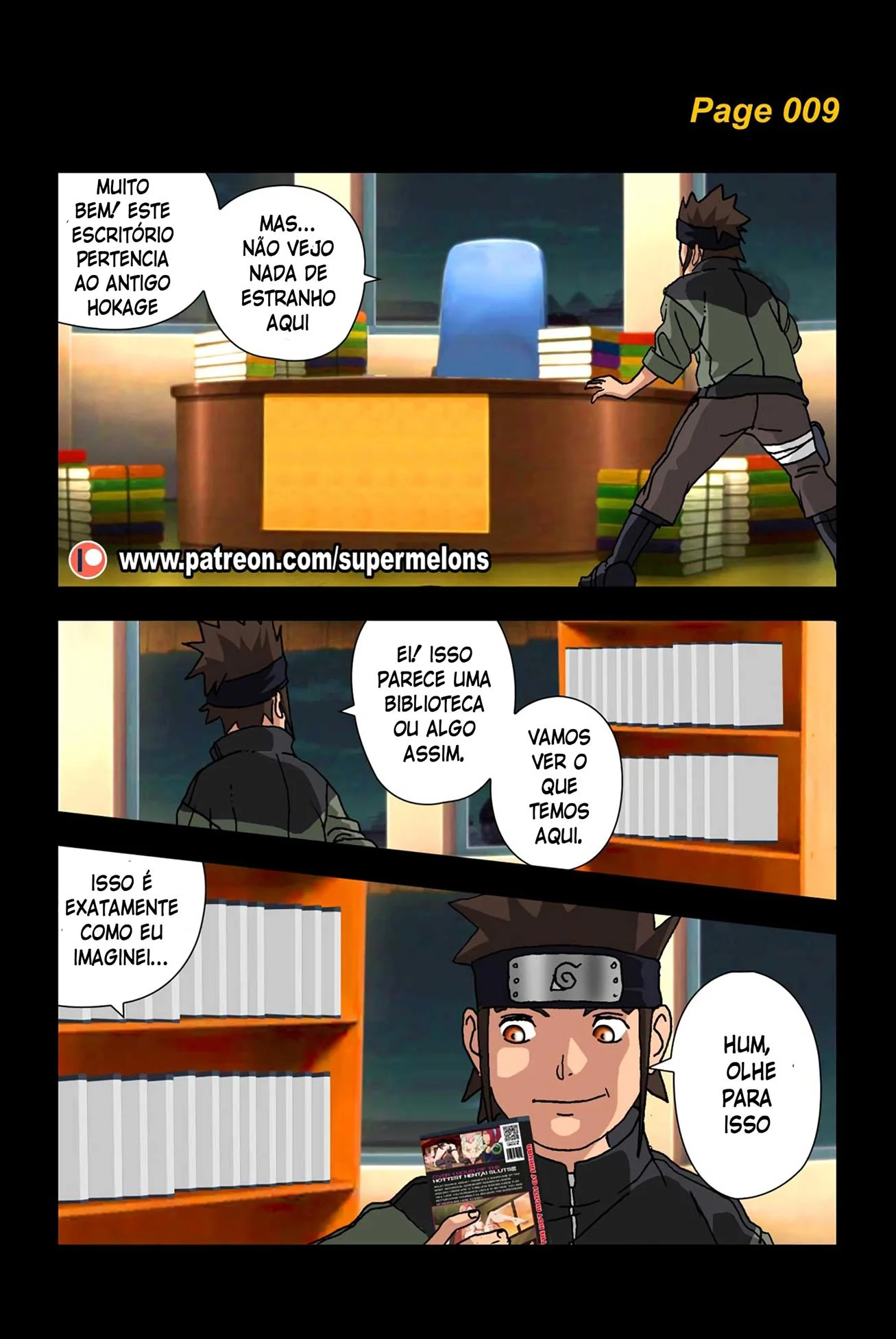 Os segredos de Konoha &ndash; Boquete &ndash; Tradu&ccedil;&atilde;o Nacional