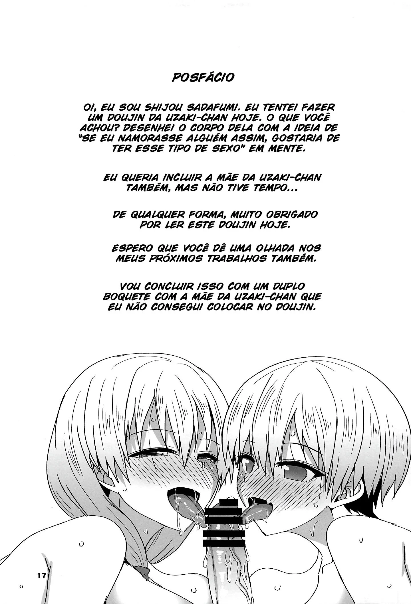 Provocado pela Uzaki &ndash; Manga Hentai &ndash; Em Portugu&ecirc;s