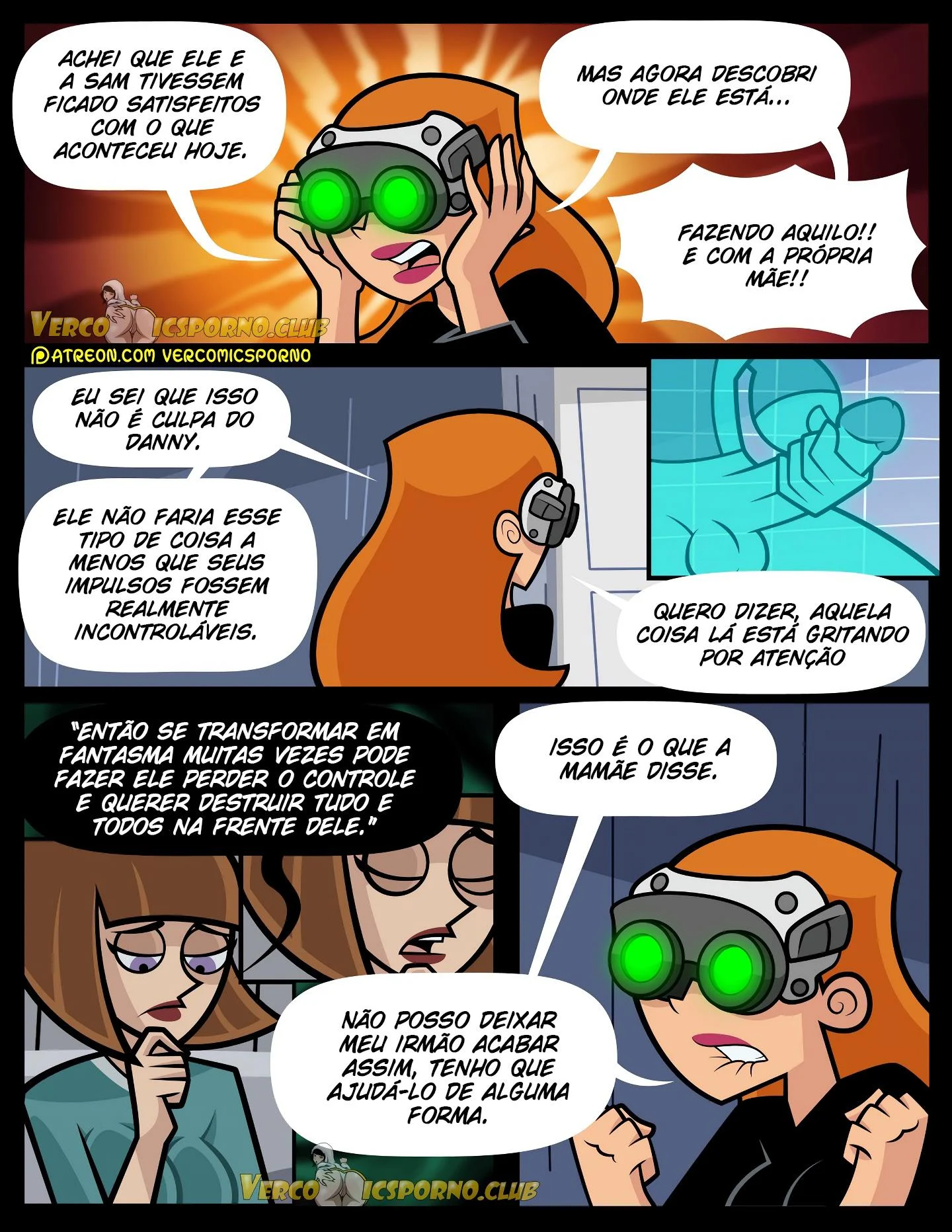 Puberdade Fantasma 2 – Quadrinhos Eroticos – Tradução Completa