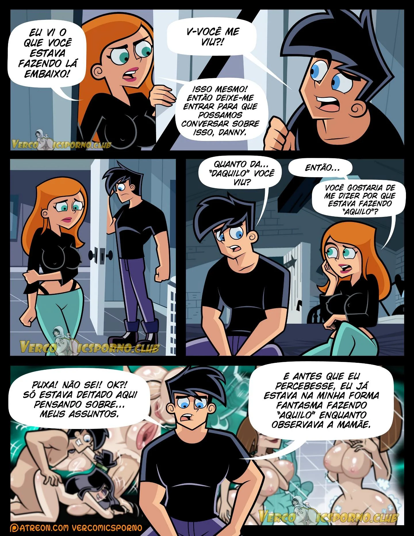 Puberdade Fantasma 2 – Quadrinhos Eroticos – Tradução Completa