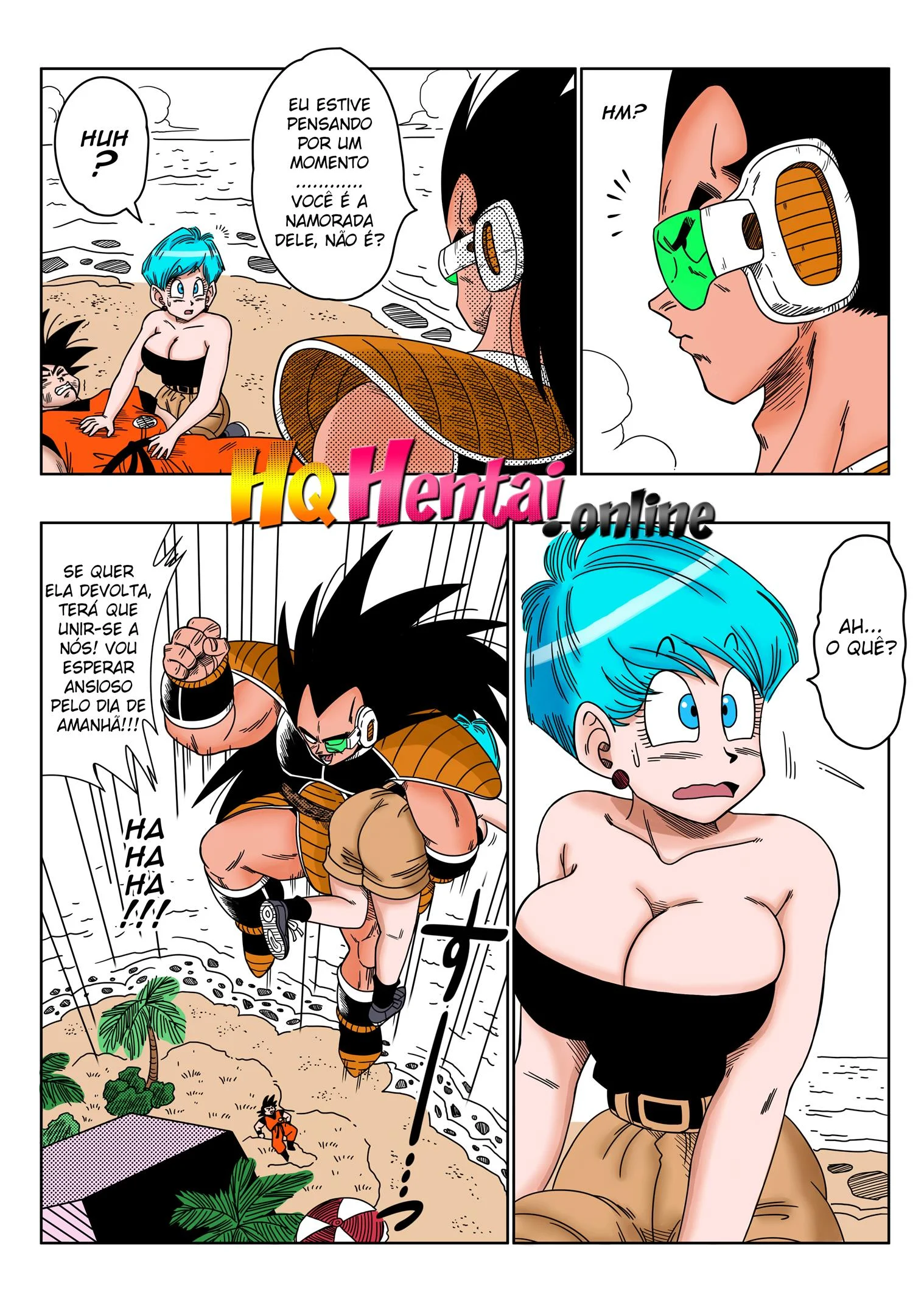 Raditz fodendo Bulma &ndash; Estupro &ndash; Hentai em Portugu&ecirc;s