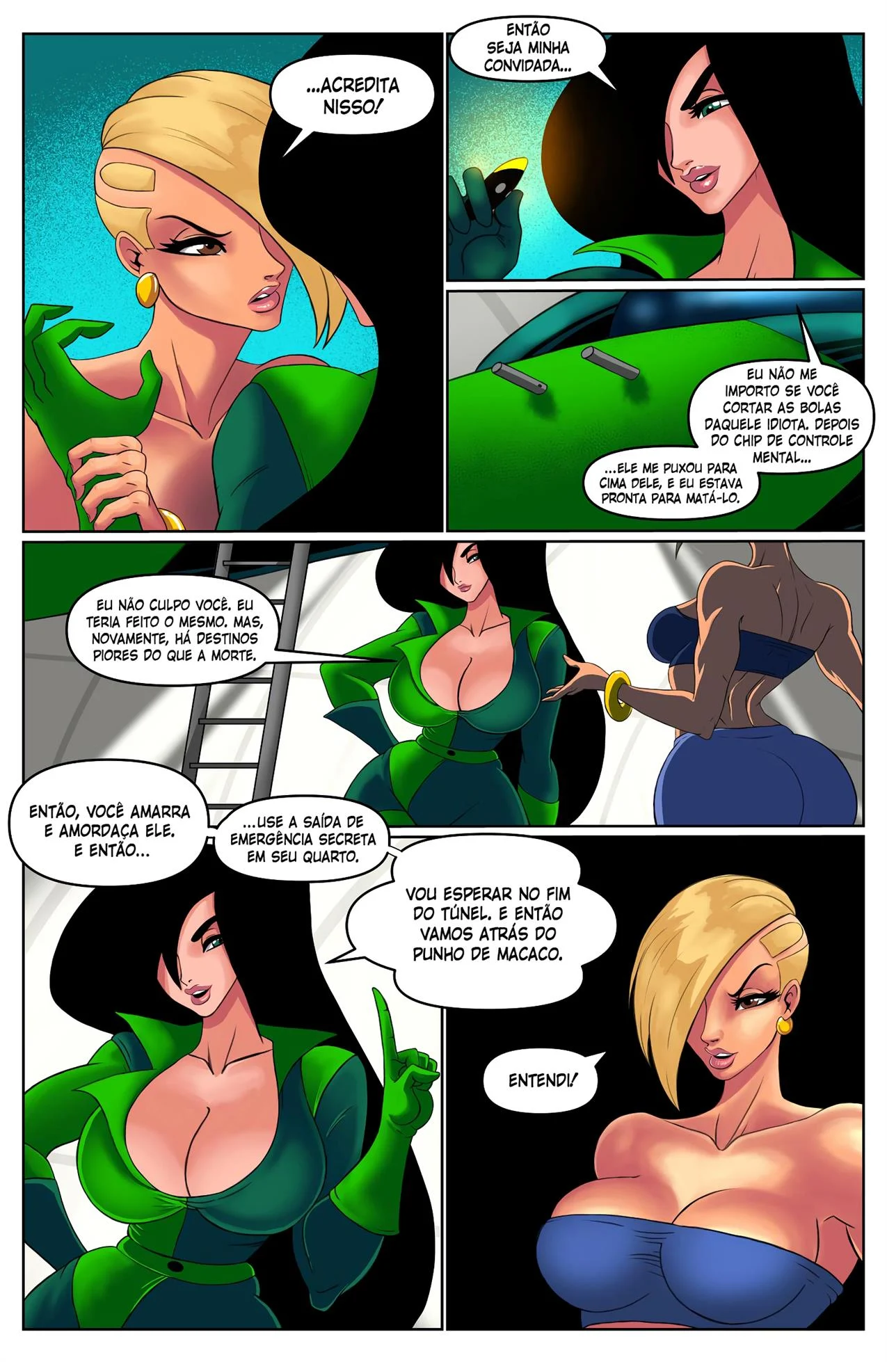 Ron Stoppable e seus novos bichinhos de estima&ccedil;&atilde;o 2 &ndash; Hentai Sem Censura &ndash; Tradu&ccedil;&atilde;o Completa