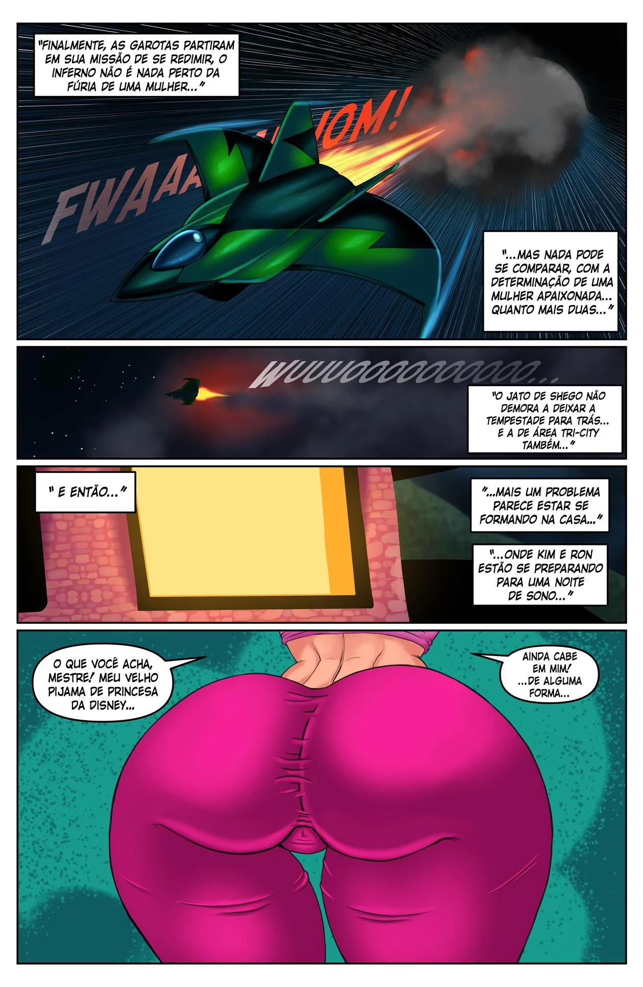 Ron Stoppable e seus novos bichinhos de estima&ccedil;&atilde;o 2 &ndash; Hentai Sem Censura &ndash; Tradu&ccedil;&atilde;o Completa