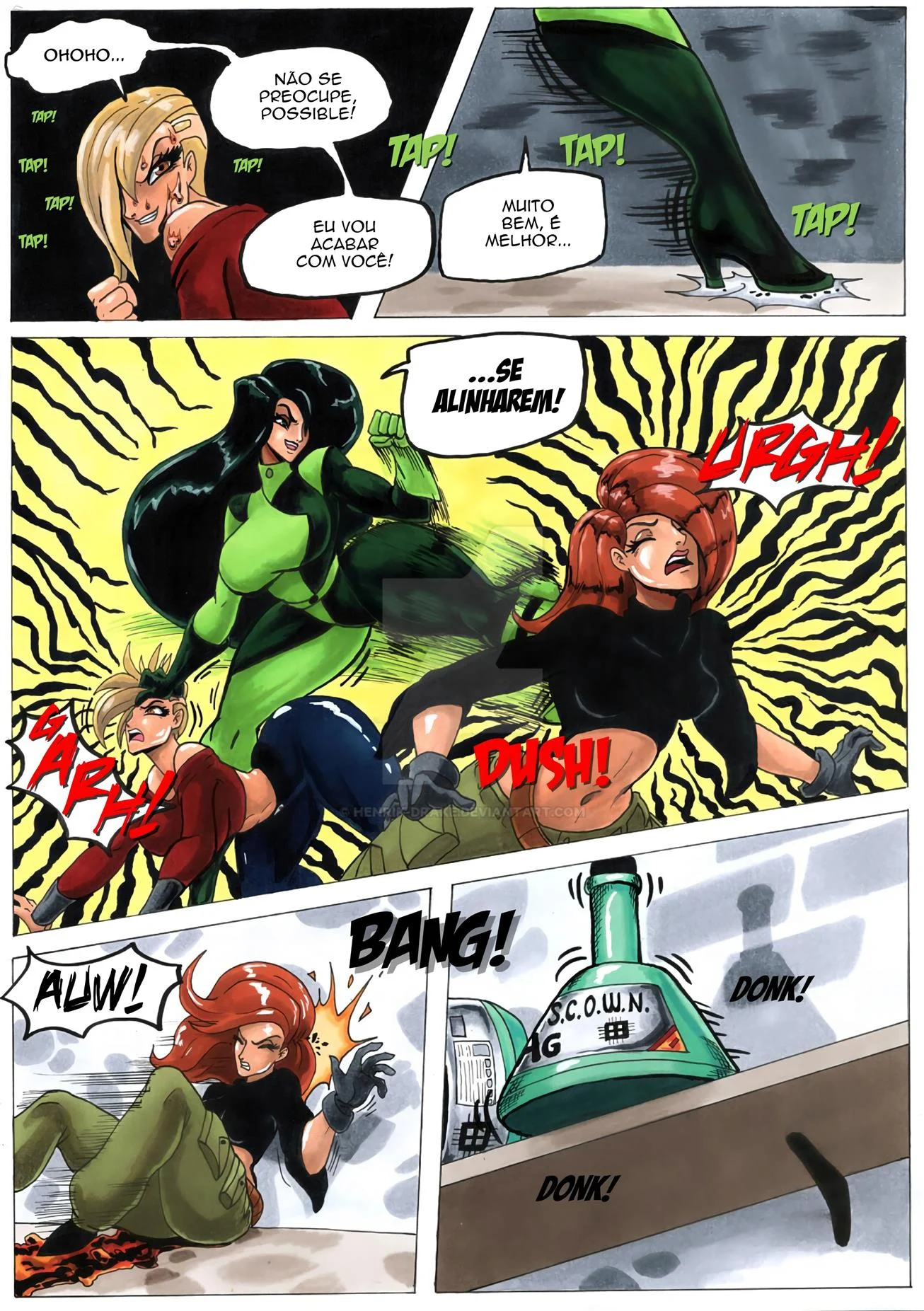 Ron Stoppable e seus novos bichinhos de estima&ccedil;&atilde;o &ndash; Peit&otilde;es &ndash; Completo e traduzido