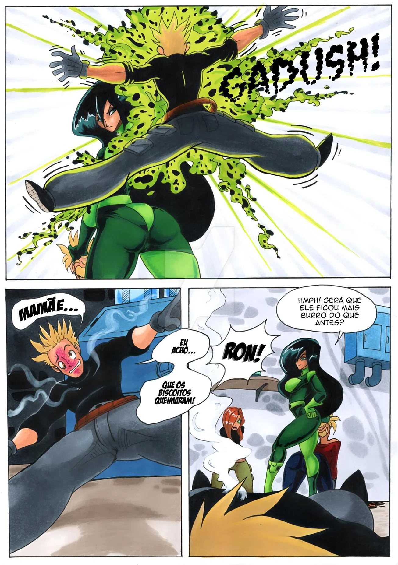 Ron Stoppable e seus novos bichinhos de estima&ccedil;&atilde;o &ndash; Peit&otilde;es &ndash; Completo e traduzido