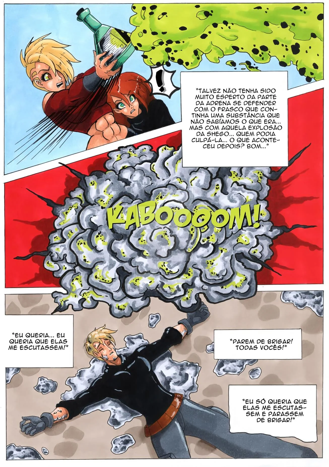 Ron Stoppable e seus novos bichinhos de estima&ccedil;&atilde;o &ndash; Peit&otilde;es &ndash; Completo e traduzido