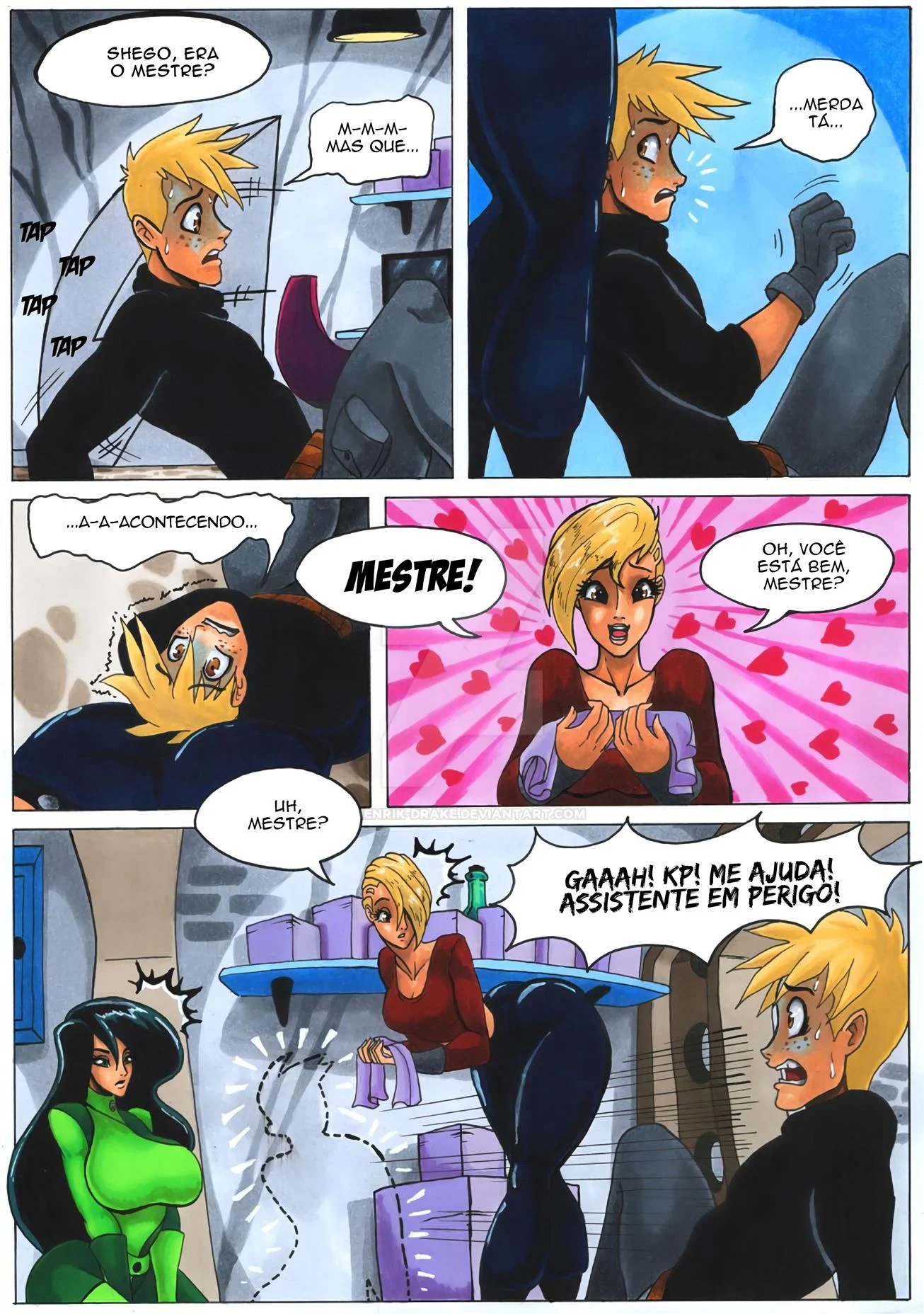 Ron Stoppable e seus novos bichinhos de estima&ccedil;&atilde;o &ndash; Peit&otilde;es &ndash; Completo e traduzido