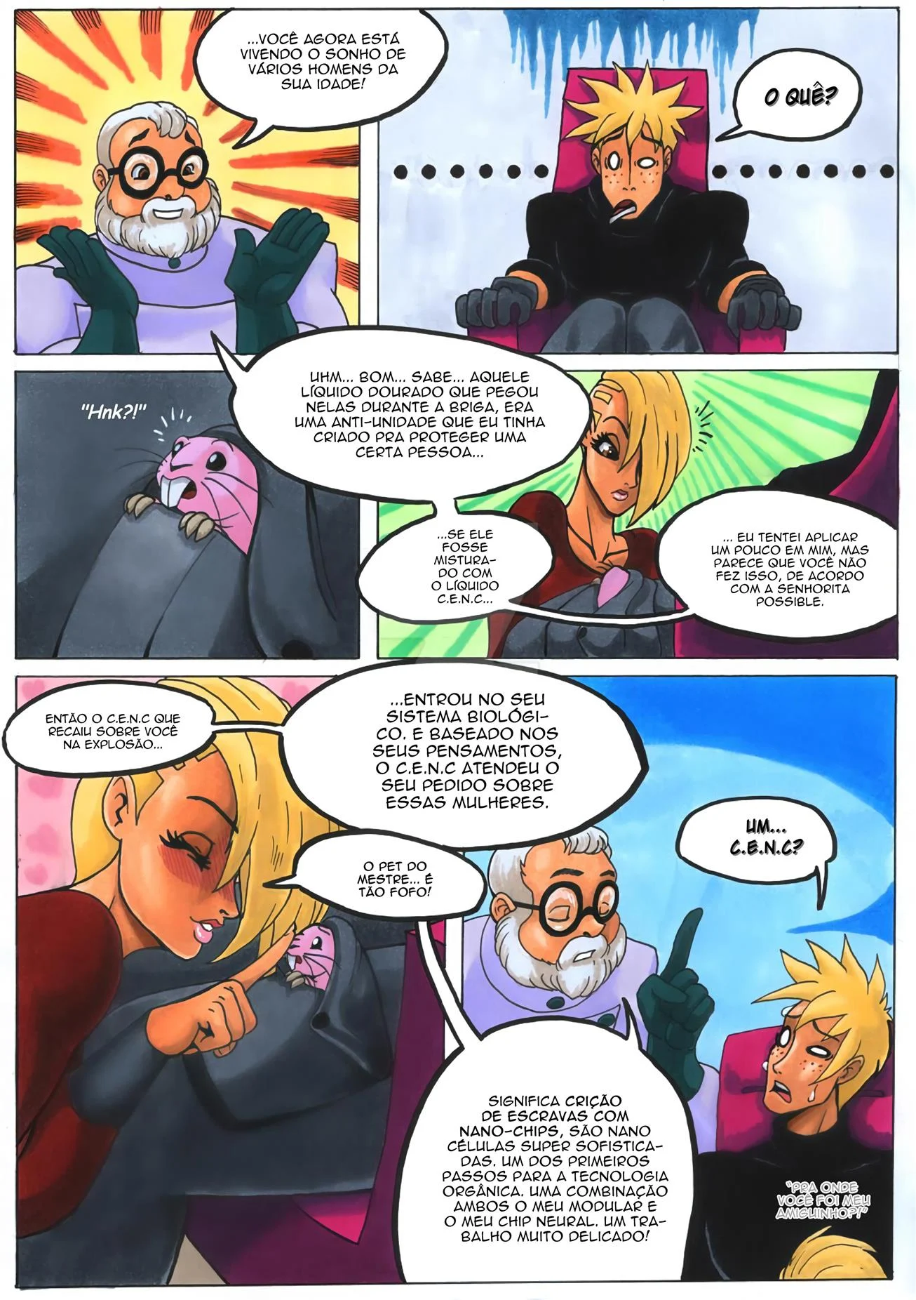 Ron Stoppable e seus novos bichinhos de estima&ccedil;&atilde;o &ndash; Peit&otilde;es &ndash; Completo e traduzido