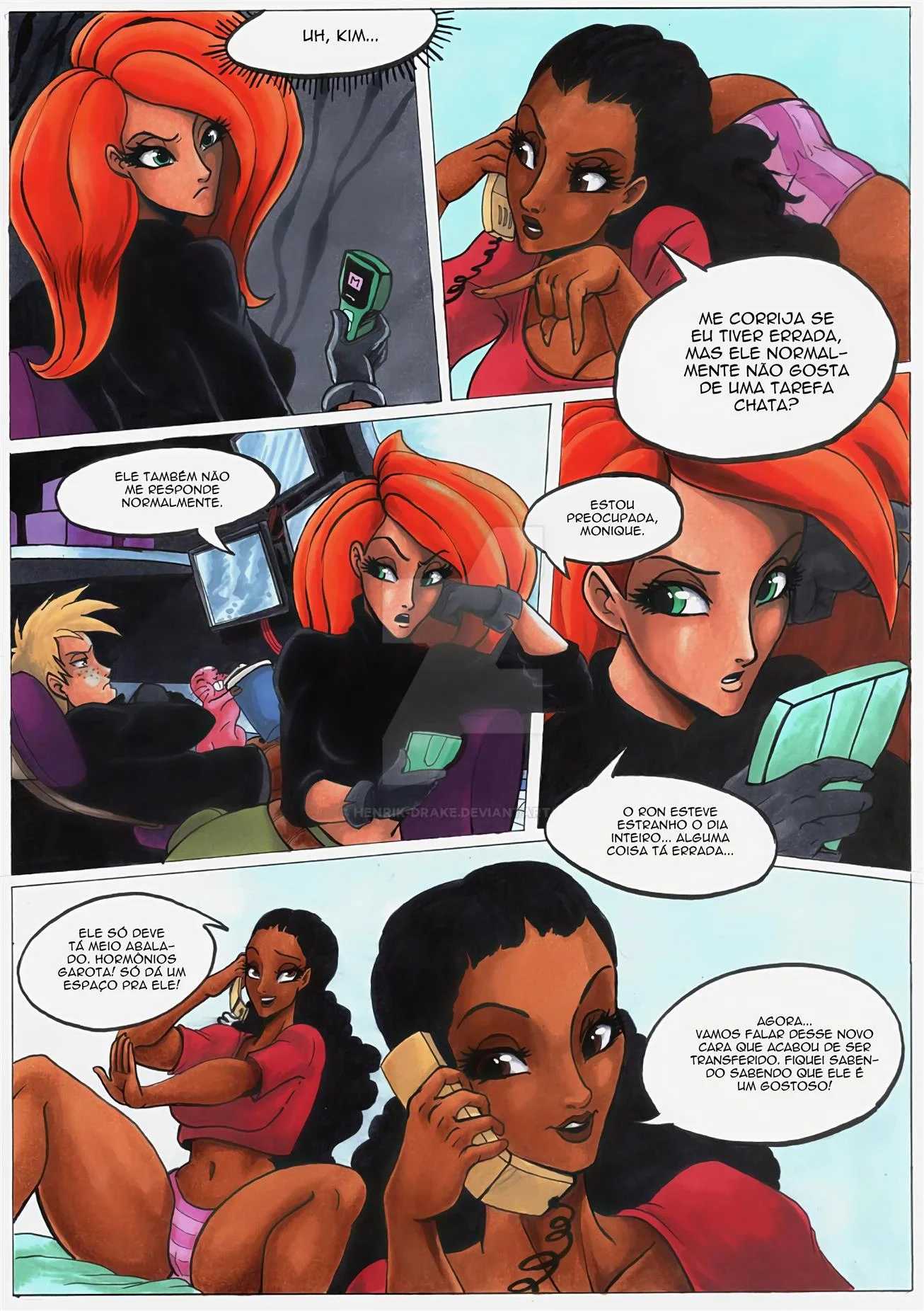 Ron Stoppable e seus novos bichinhos de estima&ccedil;&atilde;o &ndash; Peit&otilde;es &ndash; Completo e traduzido